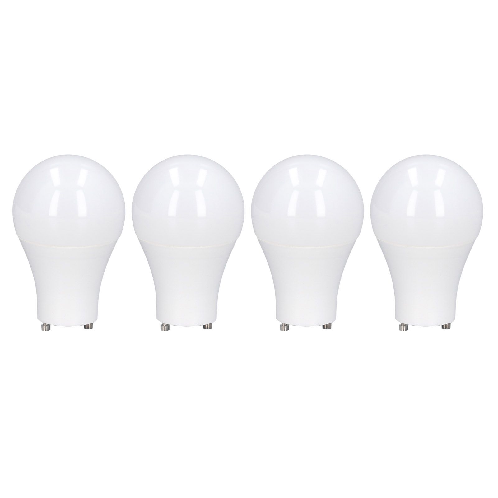 4PCS GU24 Light Bulb High Brightness Energy Saving LED A19 Light Bulb for Bedroom Office 120V9W Cold White 5000K