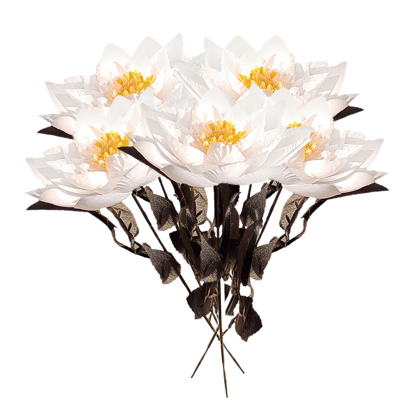 Artificial Lotus Fake Flower Bedroom Decoration Multifunctional Weddings Flower Decoration