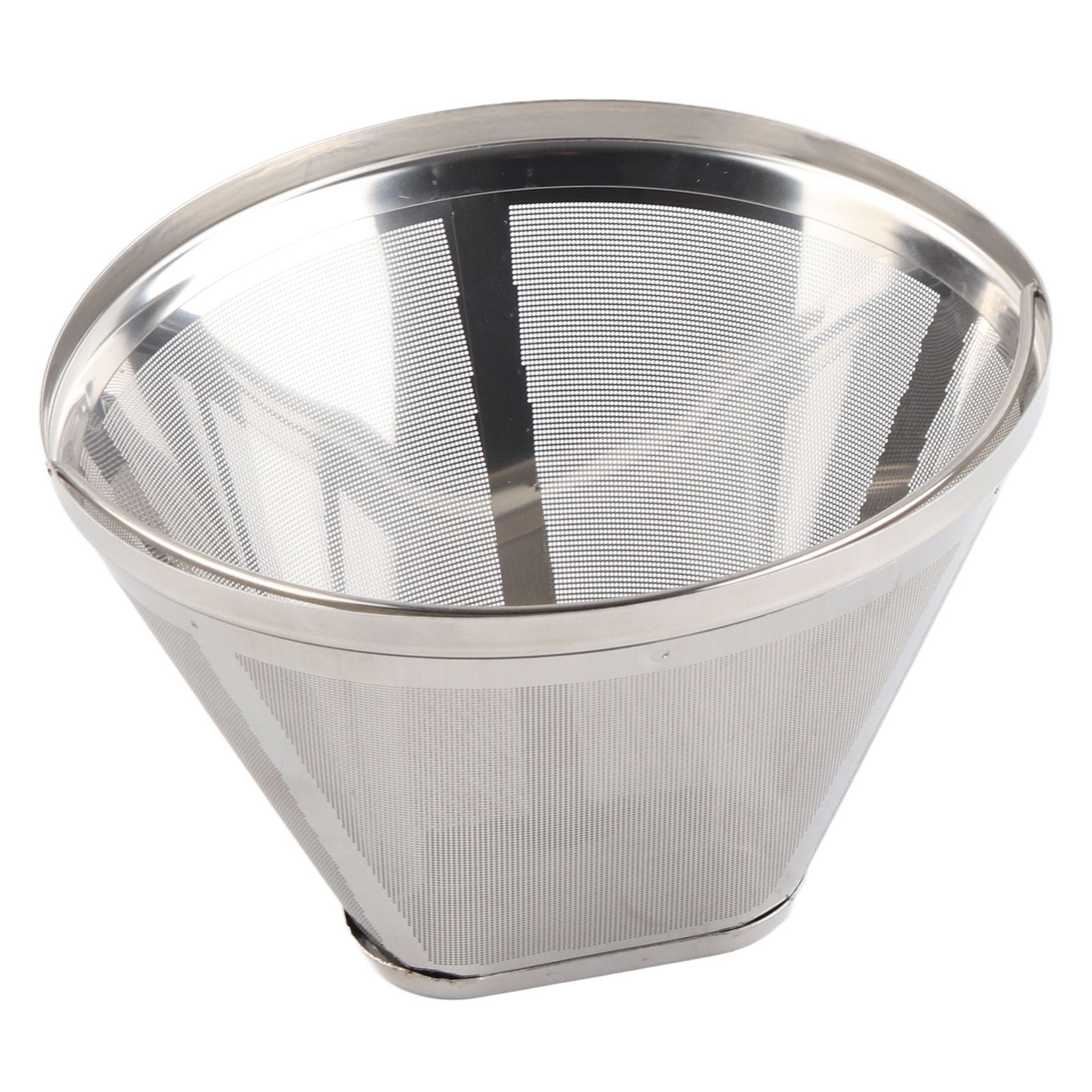 Stainless Steel Basket Type Coffee Filter Drip Type Tea Free Paper Coffee Filter