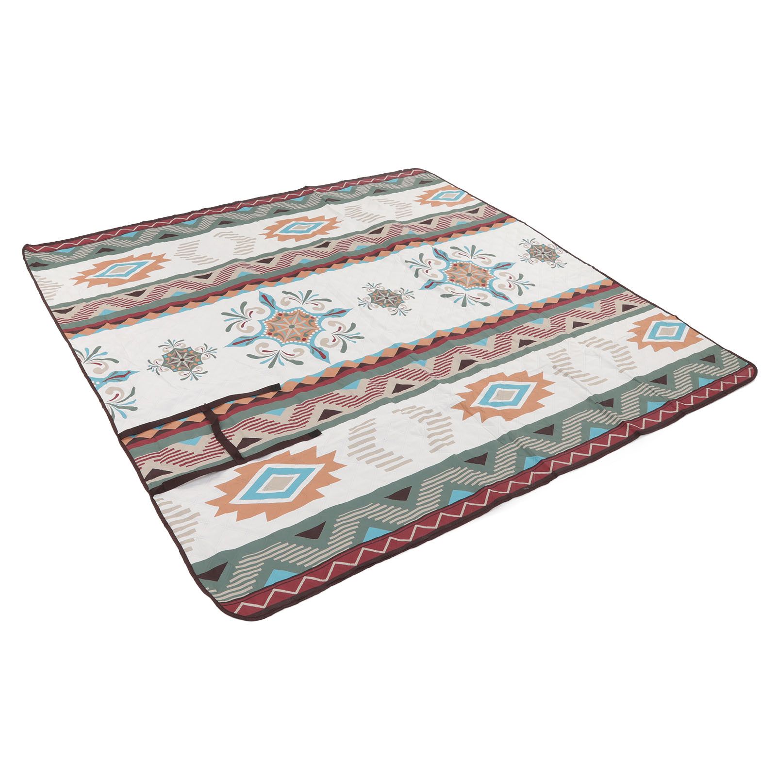Camping Rug 210D Oxford Cloth Thickened Waterproof Machine Washable Picnic Mat for Outdoor Travelling Type A Seattle