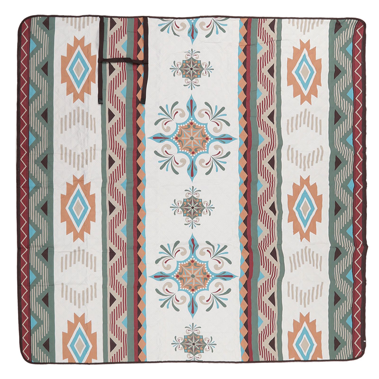 Camping Rug 210D Oxford Cloth Thickened Waterproof Machine Washable Picnic Mat for Outdoor Travelling Type A Seattle
