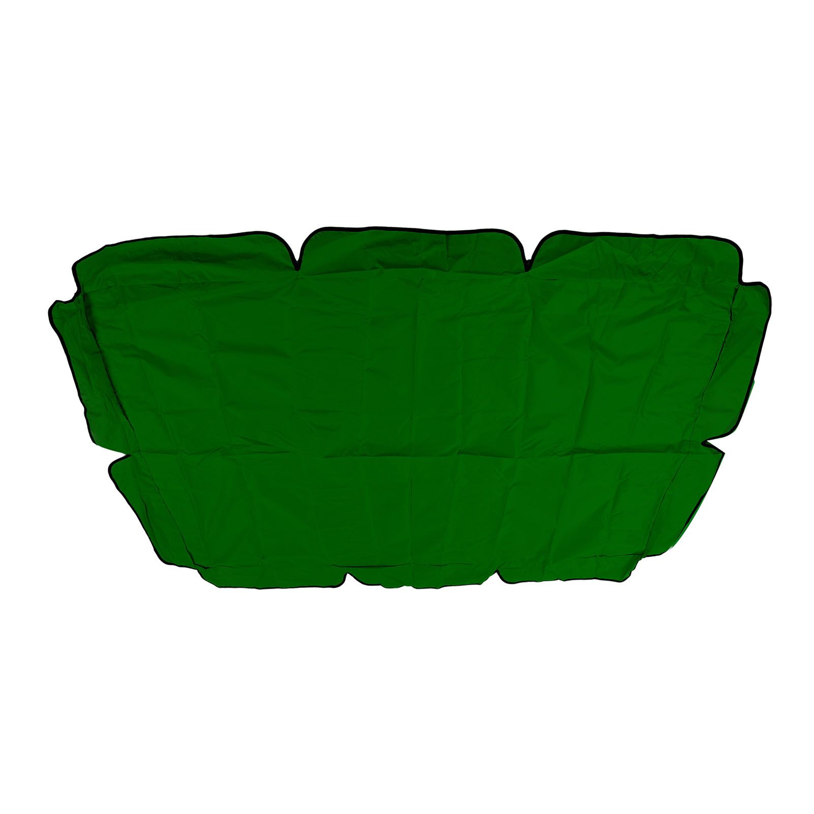Waterproof Outdoor Swing Canopy Replacement 420D Silver Coated Oxford Fabric Swing Chair Canopy for Outdoor Garden Patio Dark Green