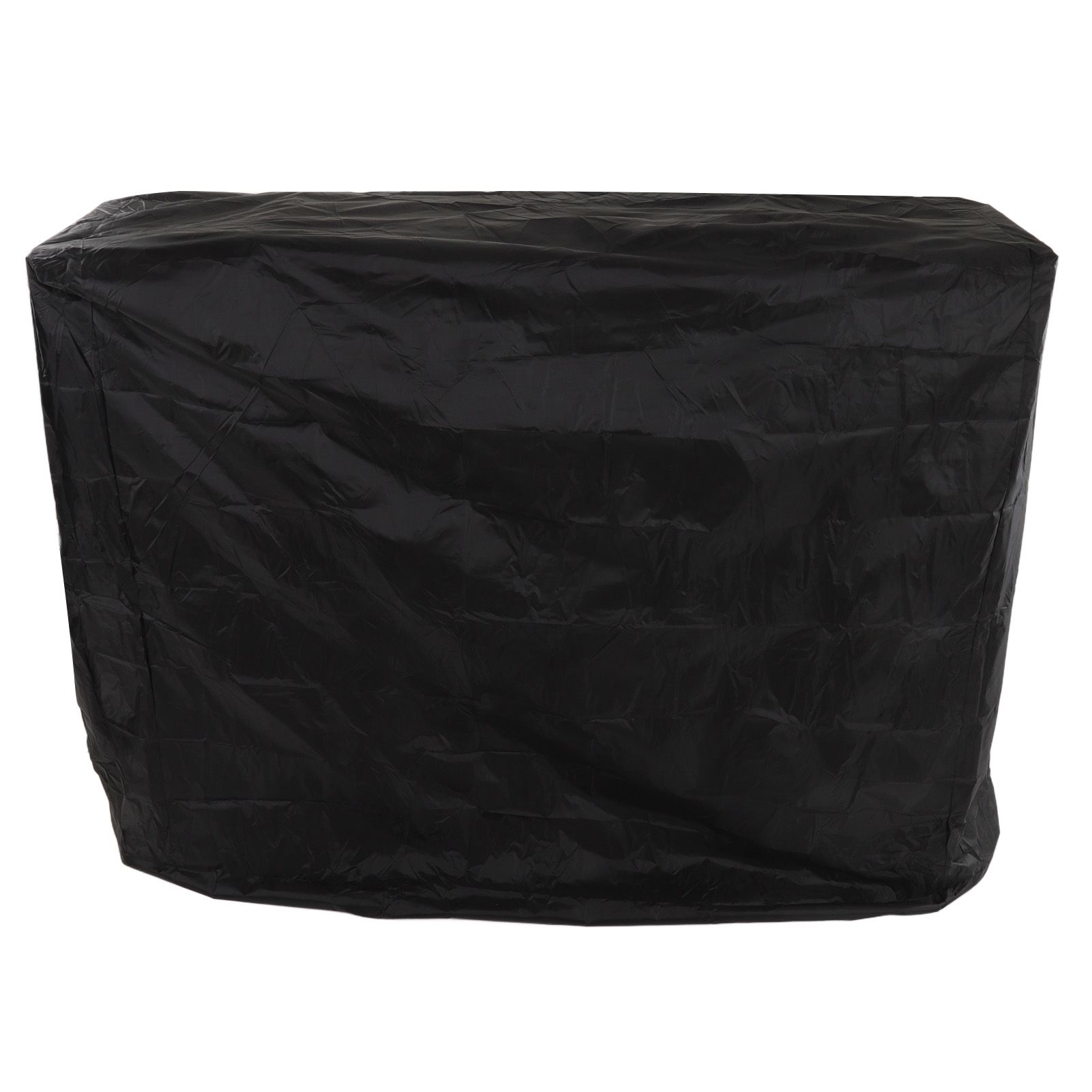 Ping Pong Table Dust Cover 190 Silver Coating Waterproof Table Tennis Cover for Outdoor Courtyard Drawstring Style 155x75x150cm / 61.0x29.5x59.1in Black
