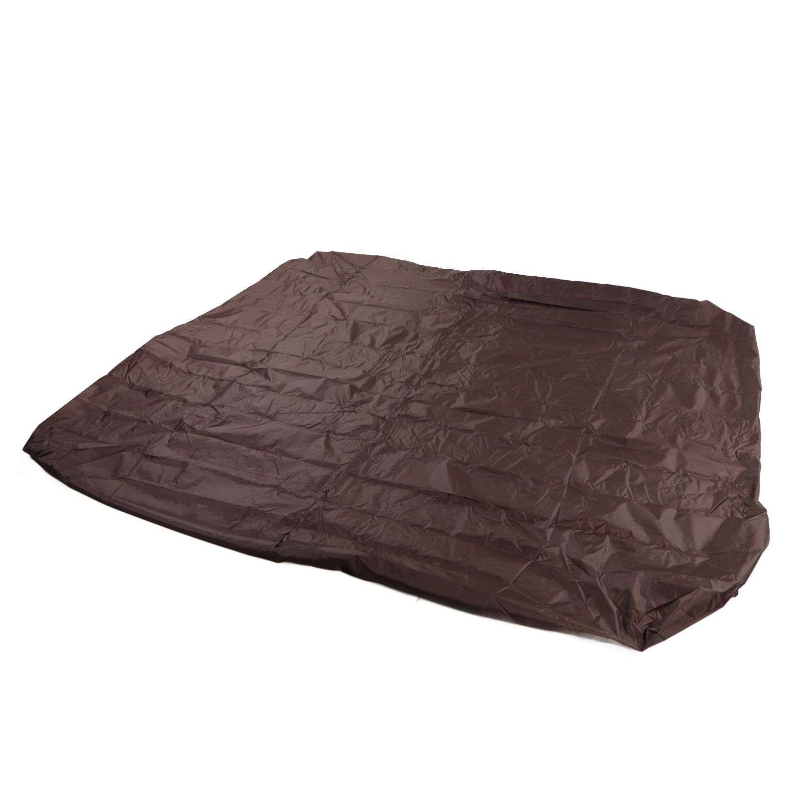 Outdoor Bathtub Dust Cover 190 Silver Coated Polyester Taffeta Waterproof Hot Spring Cover Quadrate Spa Bath Rainproof Cover 210x210x30cm Brown