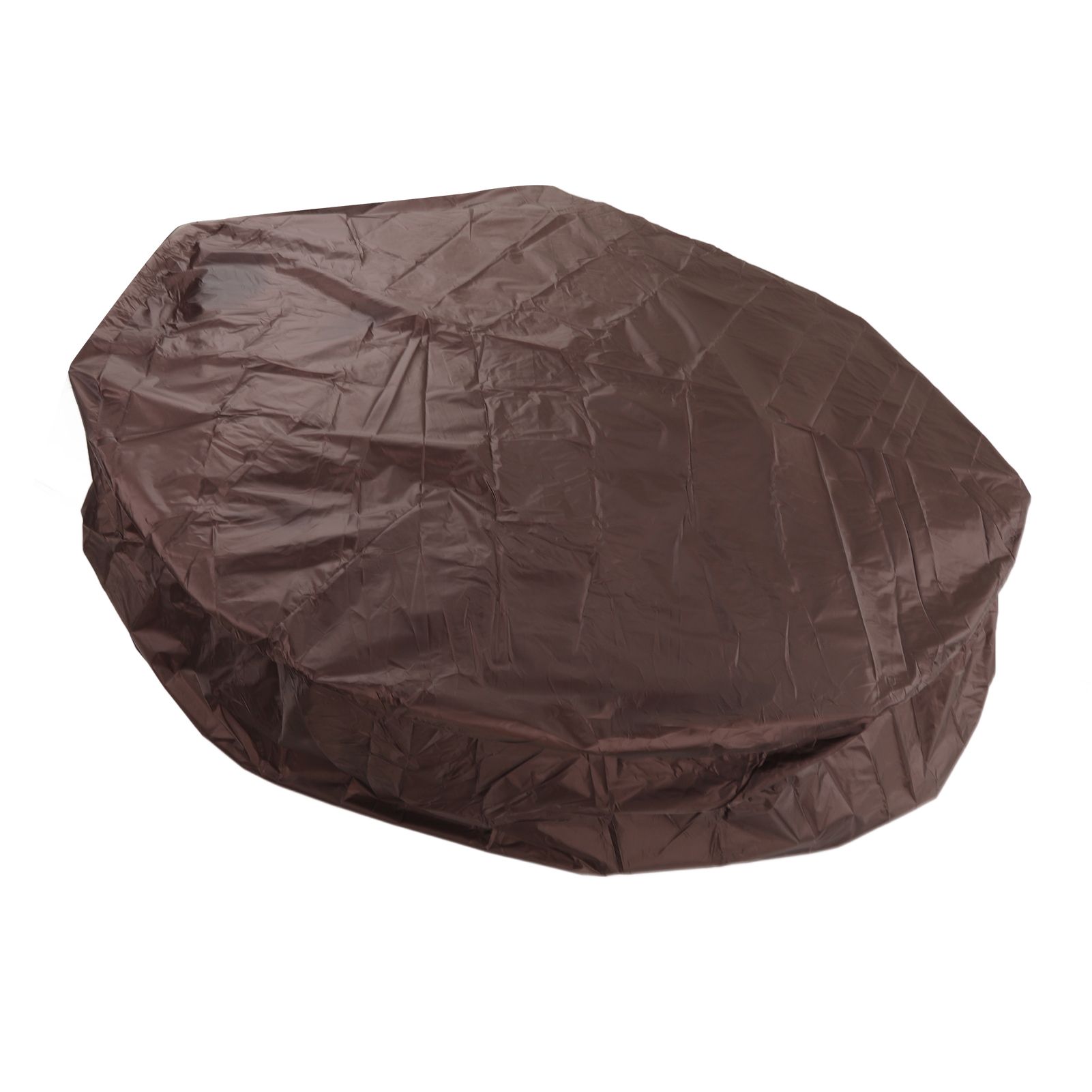 Outdoor Furniture Dust Covers Round Bathtub Cover 190 Silver Polyester Taffeta Hot Tub Waterproof Cover 190x30cm Coffee