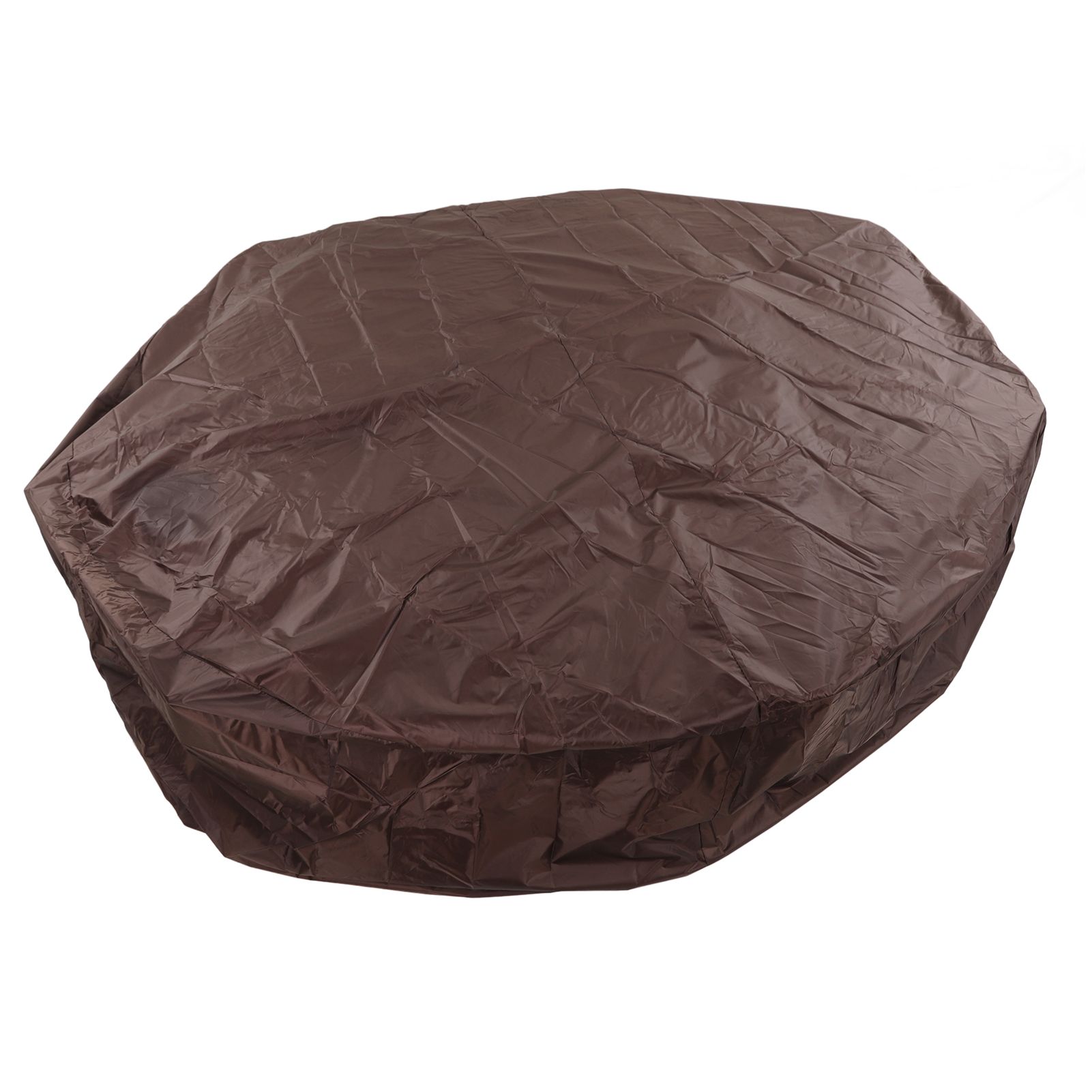 Outdoor Furniture Dust Covers Round Bathtub Cover 190 Silver Polyester Taffeta Hot Tub Waterproof Cover 190x30cm Coffee