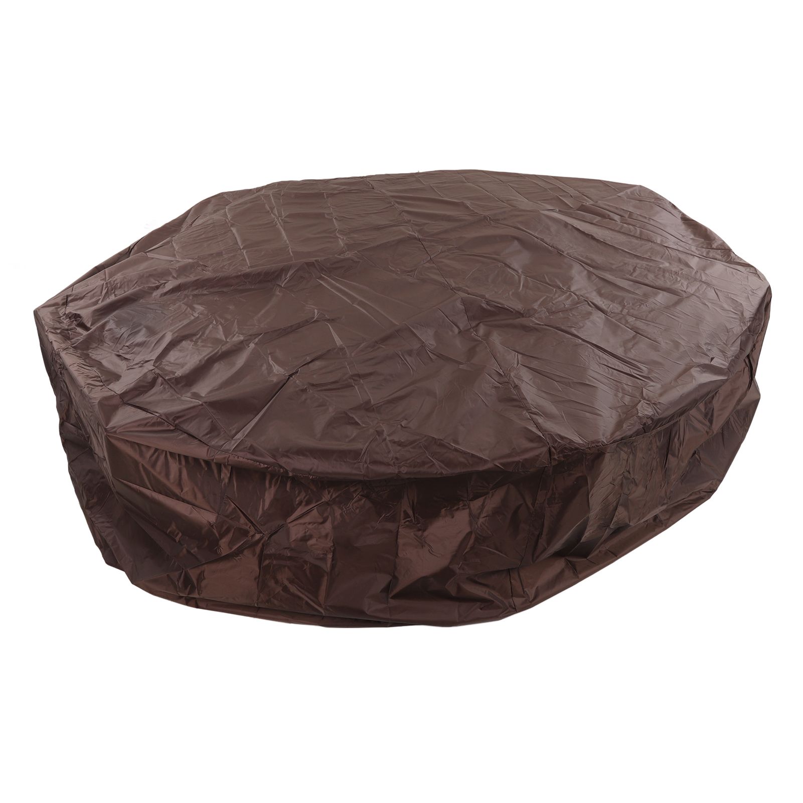 Outdoor Furniture Dust Covers Round Bathtub Cover 190 Silver Polyester Taffeta Hot Tub Waterproof Cover 190x30cm Coffee
