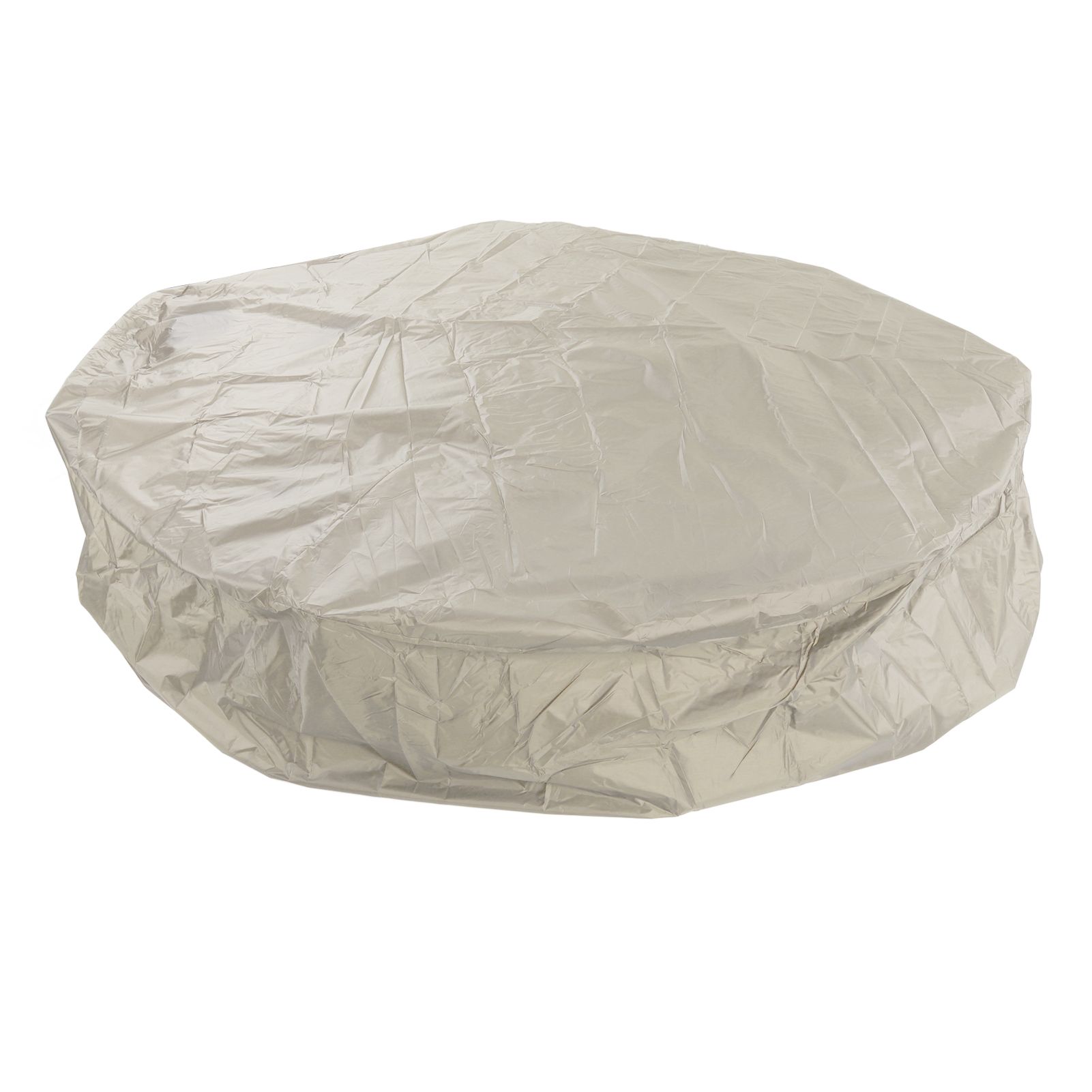Outdoor Furniture Dust Covers Round Bathtub Cover 190 Silver Polyester Taffeta Hot Tub Waterproof Cover 190x90cm Beige