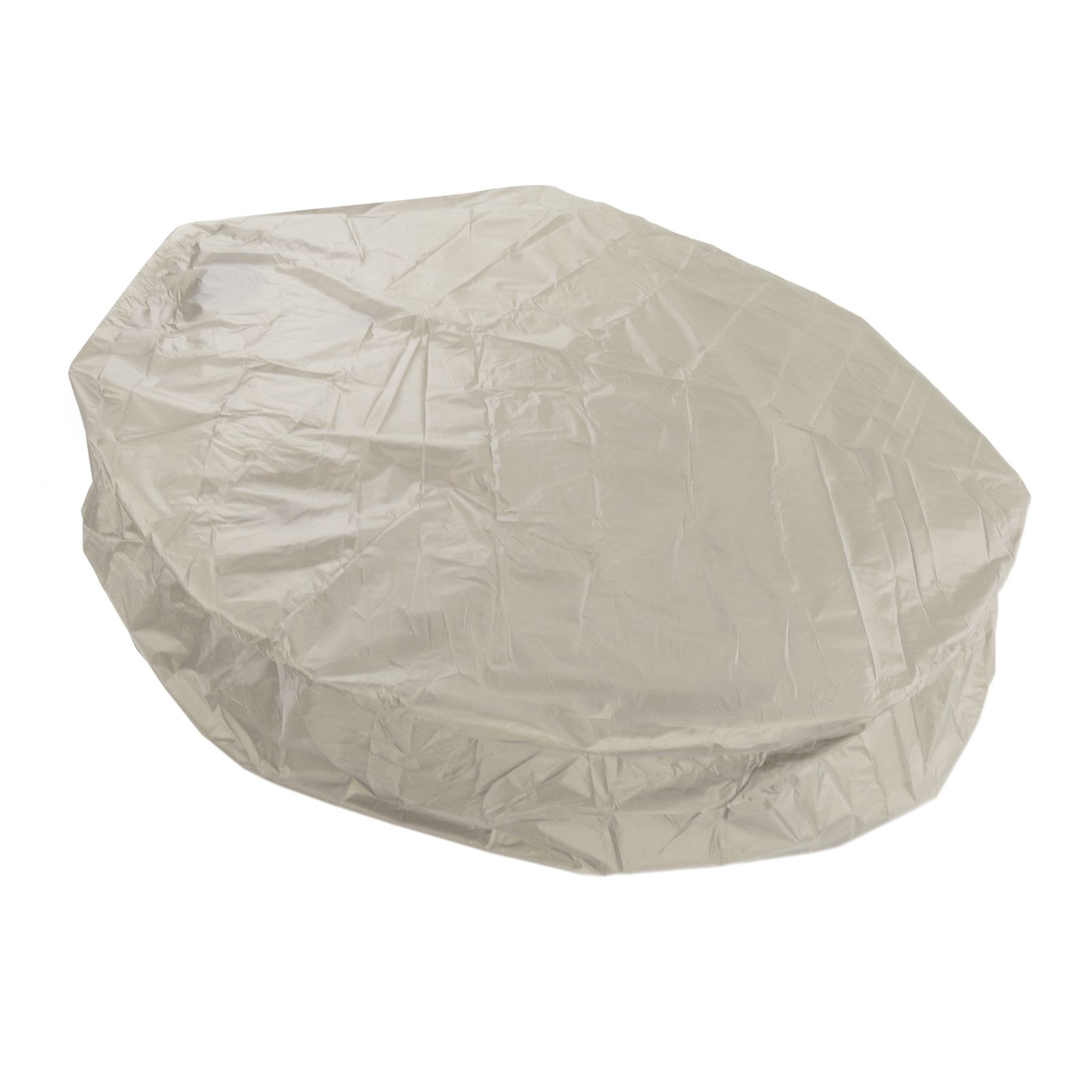 Outdoor Furniture Dust Covers Round Bathtub Cover 190 Silver Polyester Taffeta Hot Tub Waterproof Cover 190x90cm Beige