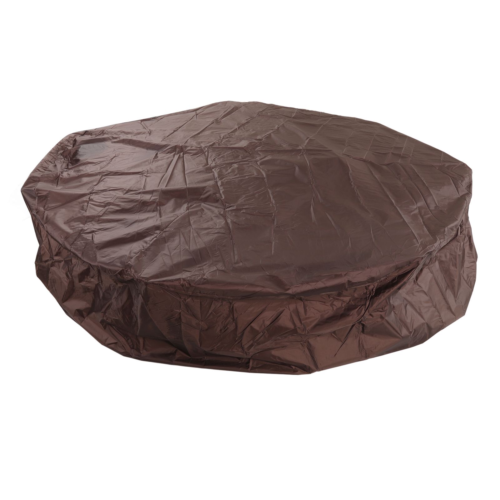 Outdoor Furniture Dust Covers Round Bathtub Cover 190 Silver Polyester Taffeta Hot Tub Waterproof Cover 215x70cm Coffee