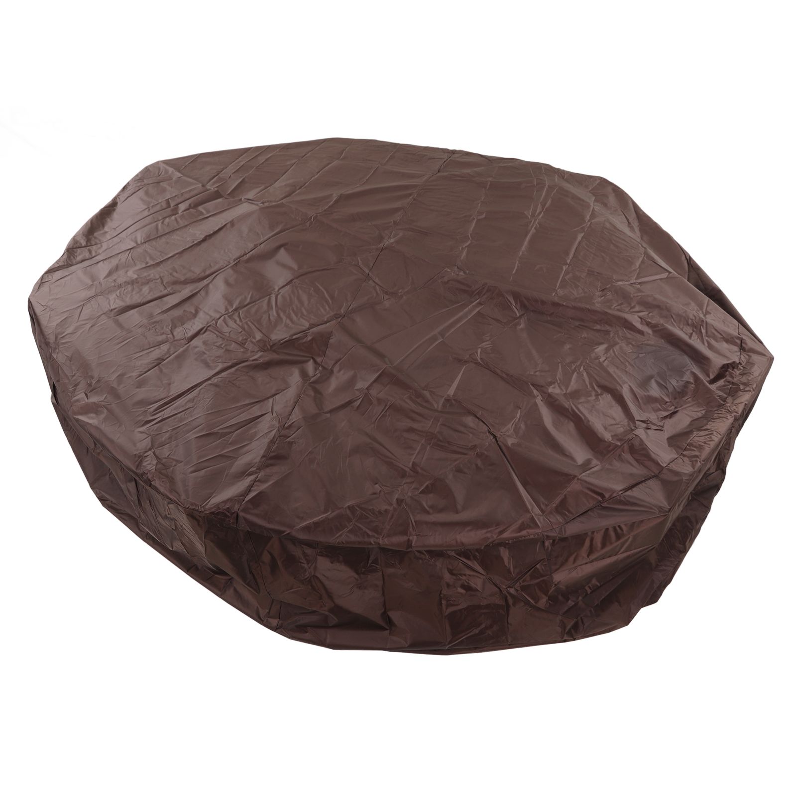 Outdoor Furniture Dust Covers Round Bathtub Cover 190 Silver Polyester Taffeta Hot Tub Waterproof Cover 215x70cm Coffee