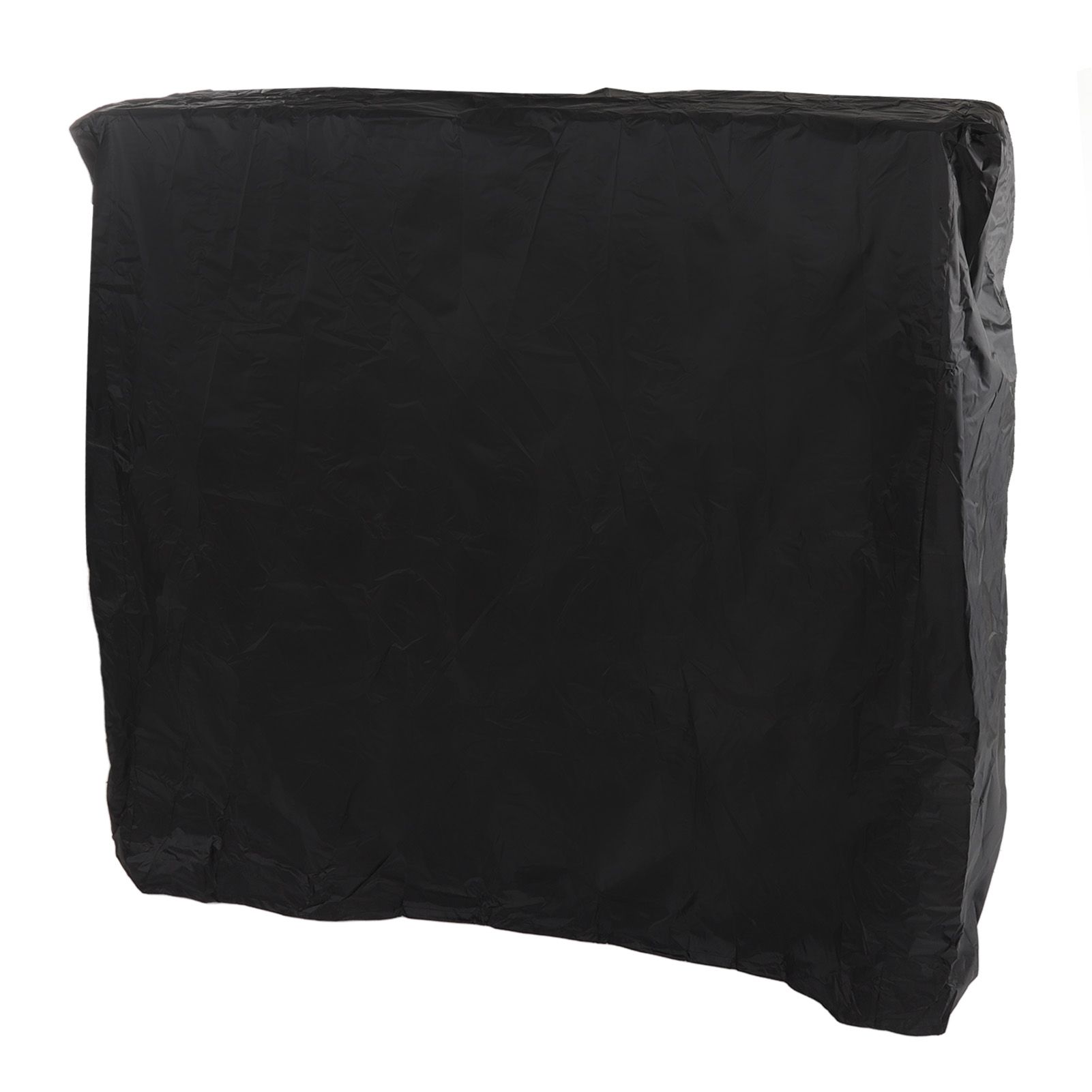 Ping Pong Table Cover Black Zippered 210 Silver Coated Waterproof Dustproof Tennis Table Cover for Patio 155x75x150cm