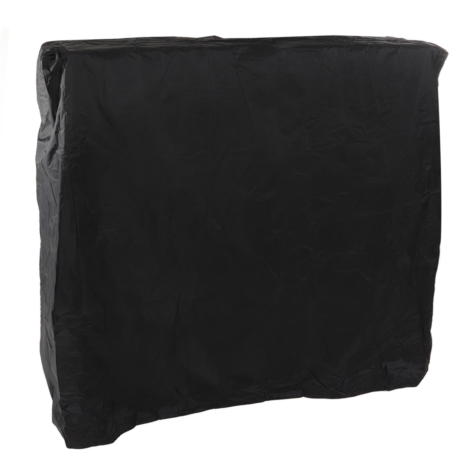 Ping Pong Table Cover Black Zippered 210 Silver Coated Waterproof Dustproof Tennis Table Cover for Patio 155x75x150cm
