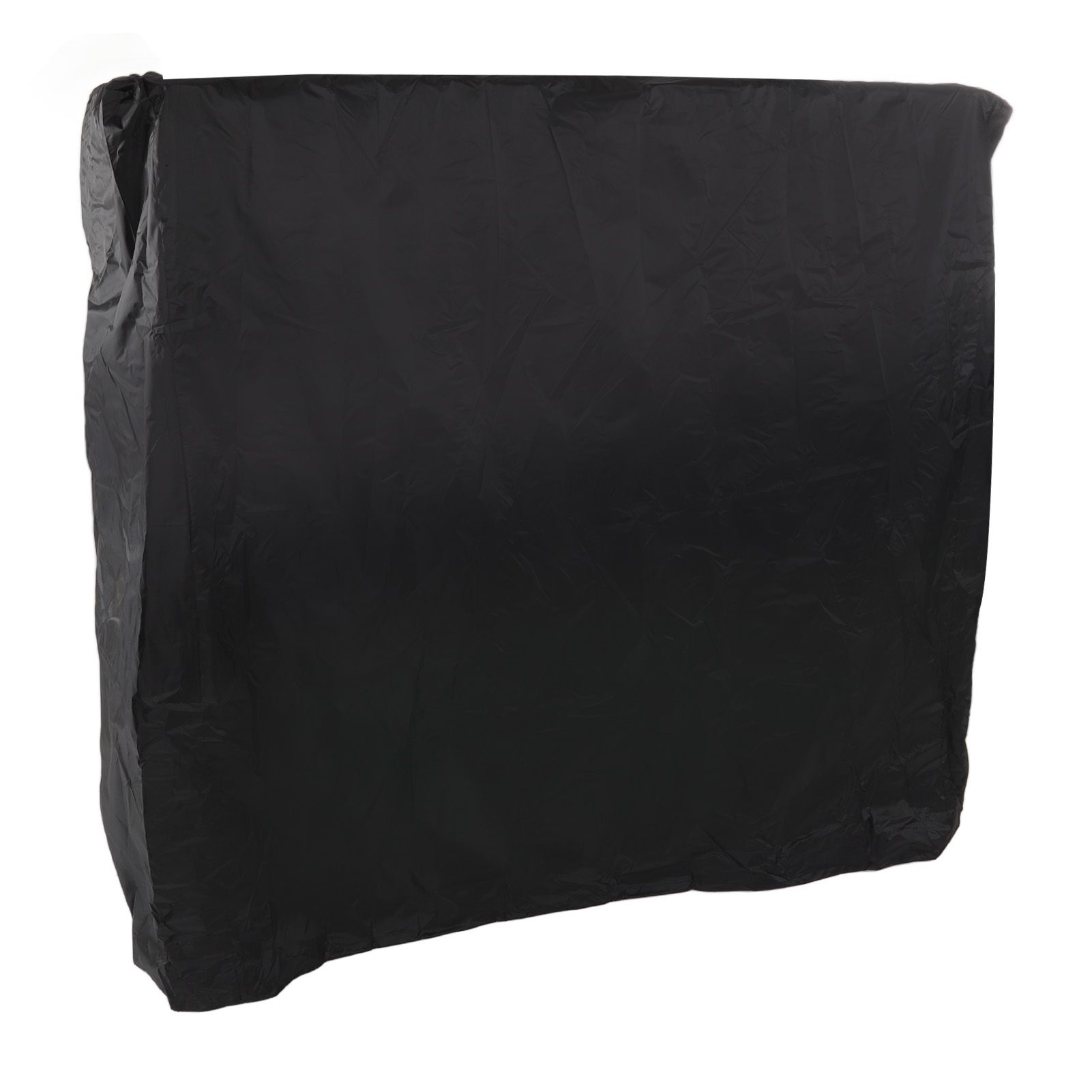 Ping Pong Table Cover Black Zippered 210 Silver Coated Waterproof Dustproof Tennis Table Cover for Patio 155x75x150cm