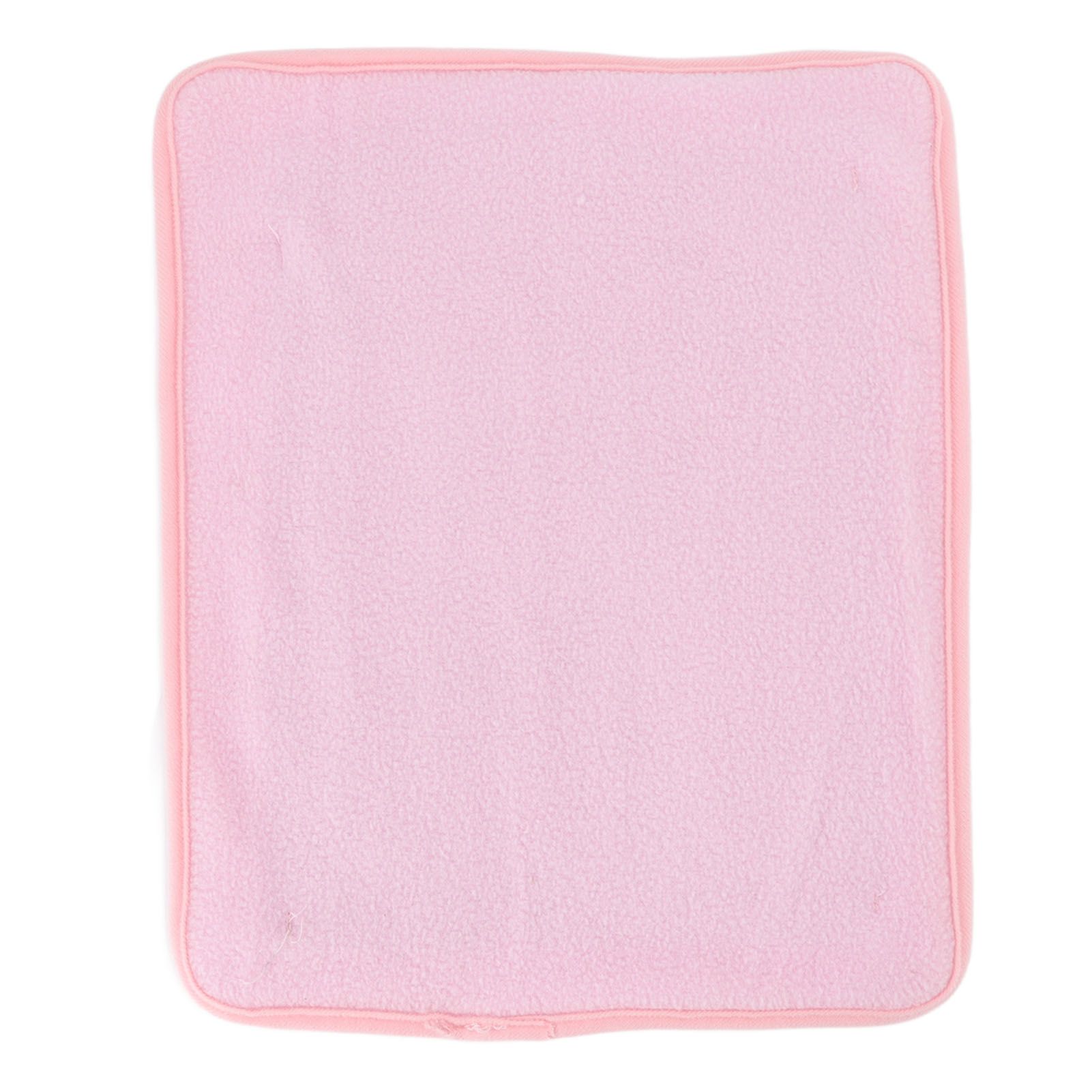 Portable USB Heating Pad Shoulder Neck Leg Waist Heating Pads with Multi Level Temperature Adjustment Timing Pink