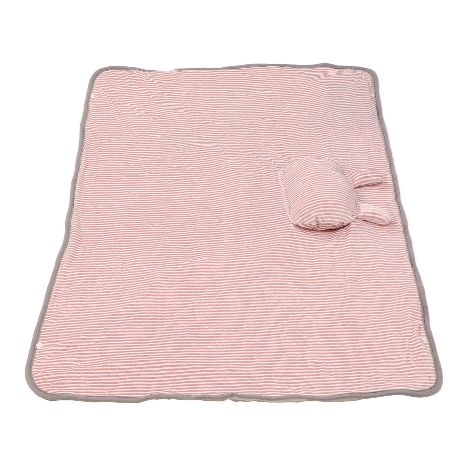 Heating Blanket Electric Warming Soft Washable Heating Shawl Wrap for Shoulder Neck Office Pink Bunny