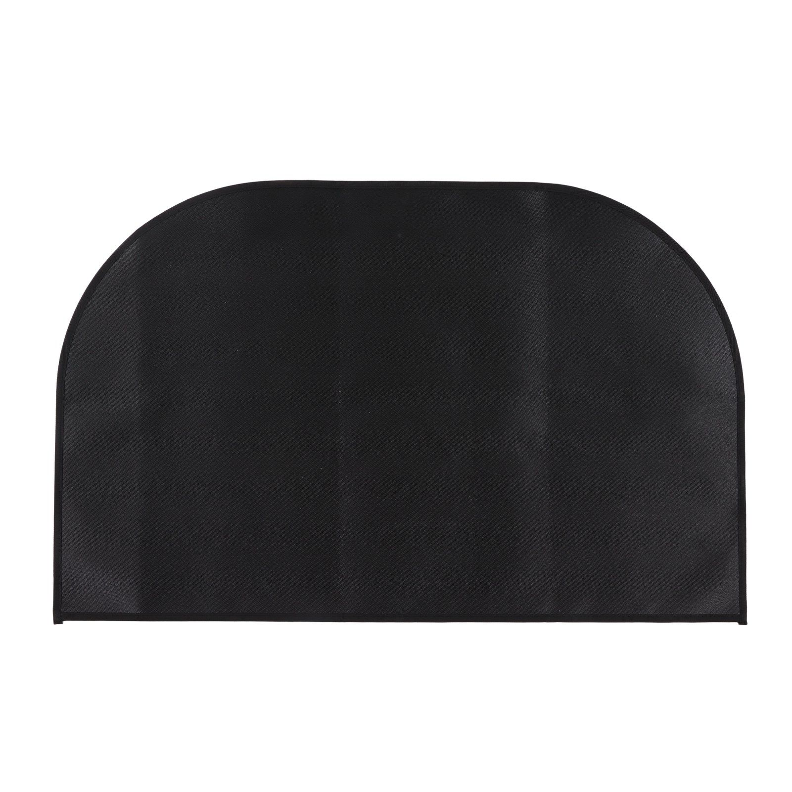 Fire Pit Mat Insulated Fireproof Heat Resistant Foldable Under Grill Mat for Fireplace Outdoor Camping Black 50x80cm/19.7x31.5in