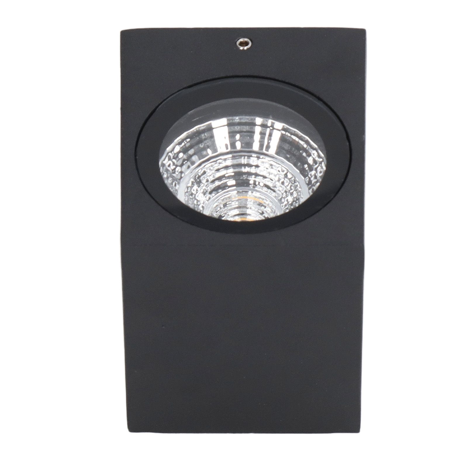 5W Outdoor LED Wall Lamp Light Aluminum Waterproof 85‑265V for Hallway Patio Porch Exterior Light Fixtures 8x7.5x6.5cm Warm Light
