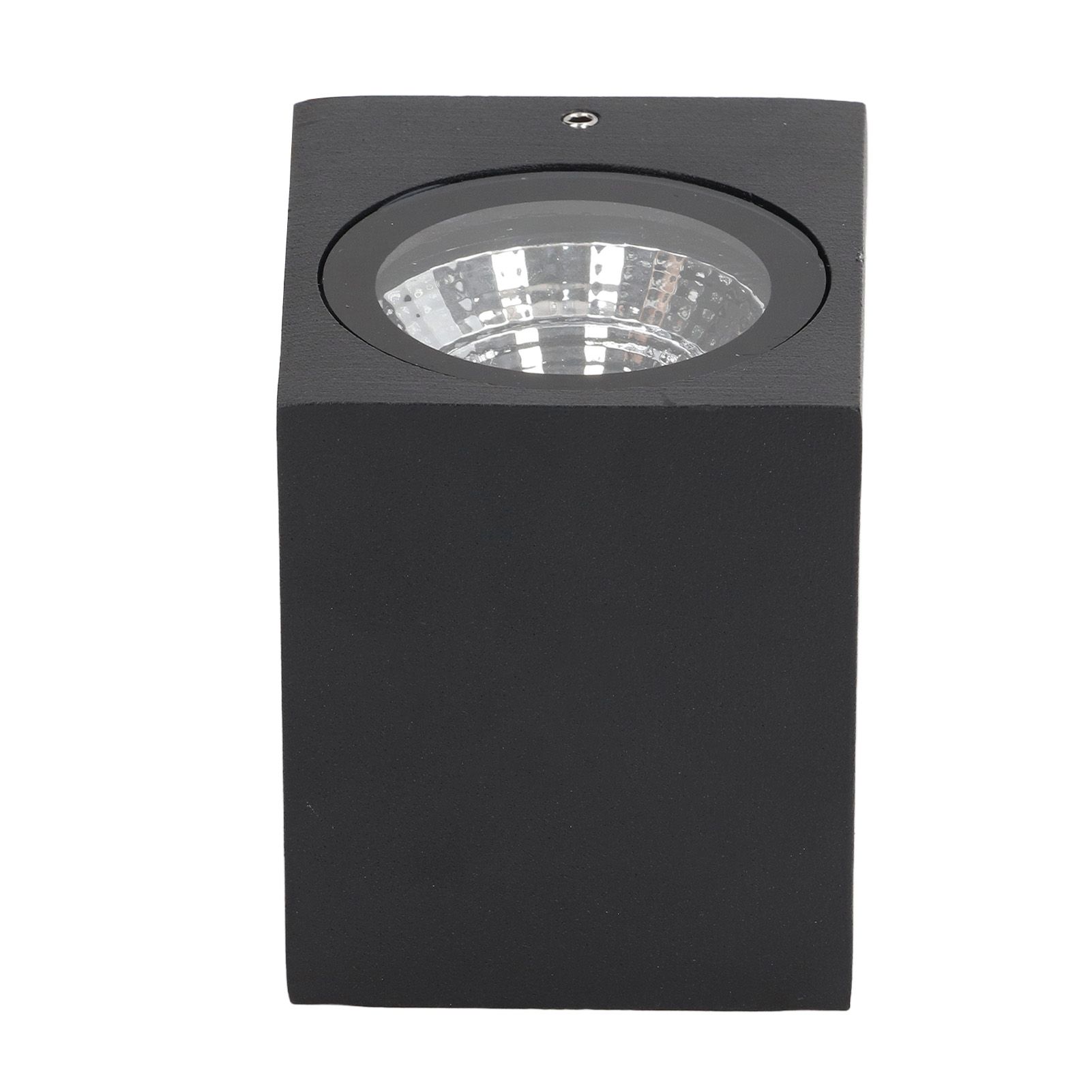 5W Outdoor LED Wall Lamp Light Aluminum Waterproof 85‑265V for Hallway Patio Porch Exterior Light Fixtures 8x7.5x6.5cm Warm Light