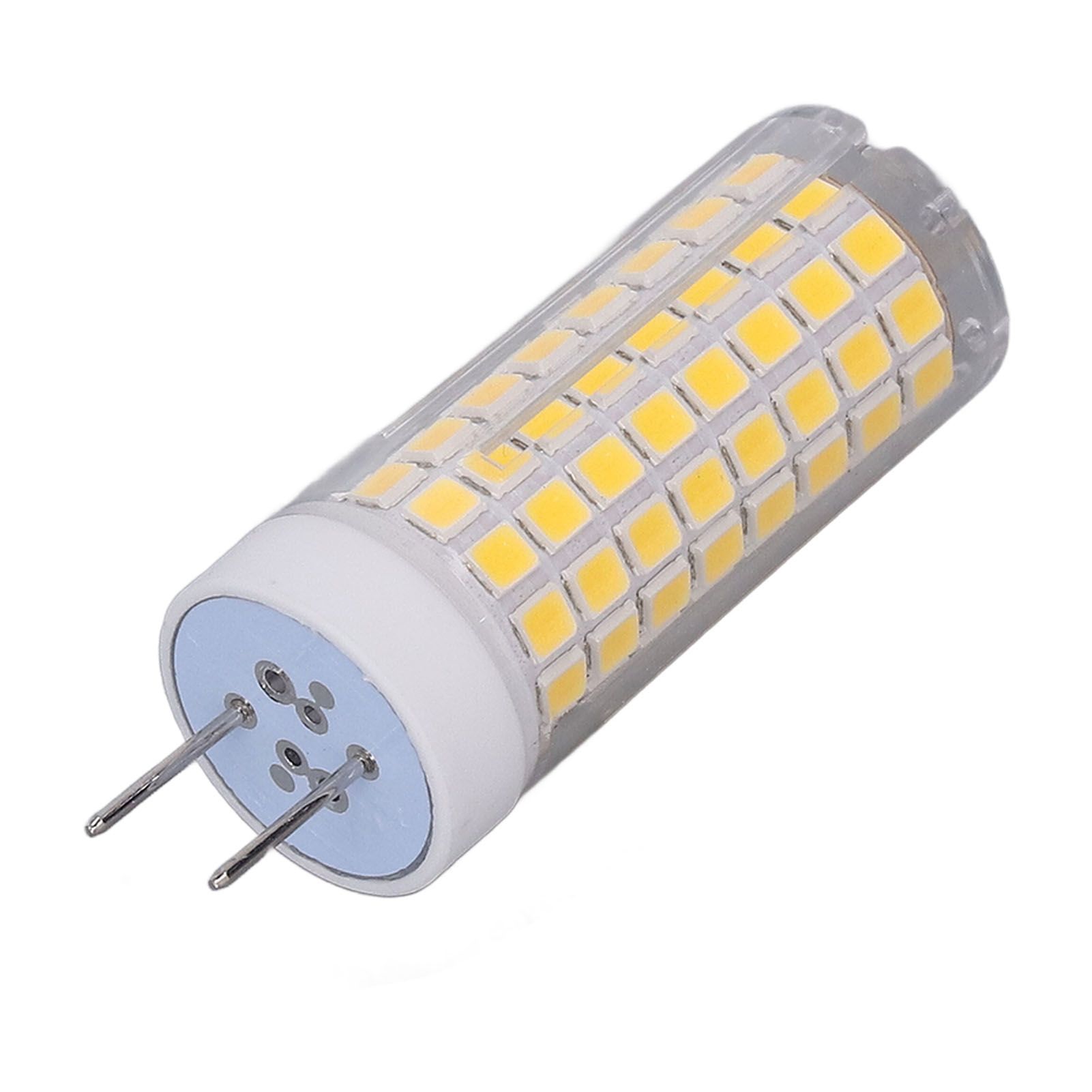 2Pcs LED Corn Bulb Natural Light Ceramic G8 102LED 10W Dimmable LED Corn Bulb for Hanging Lamps Suction Lamps AC100‑120V