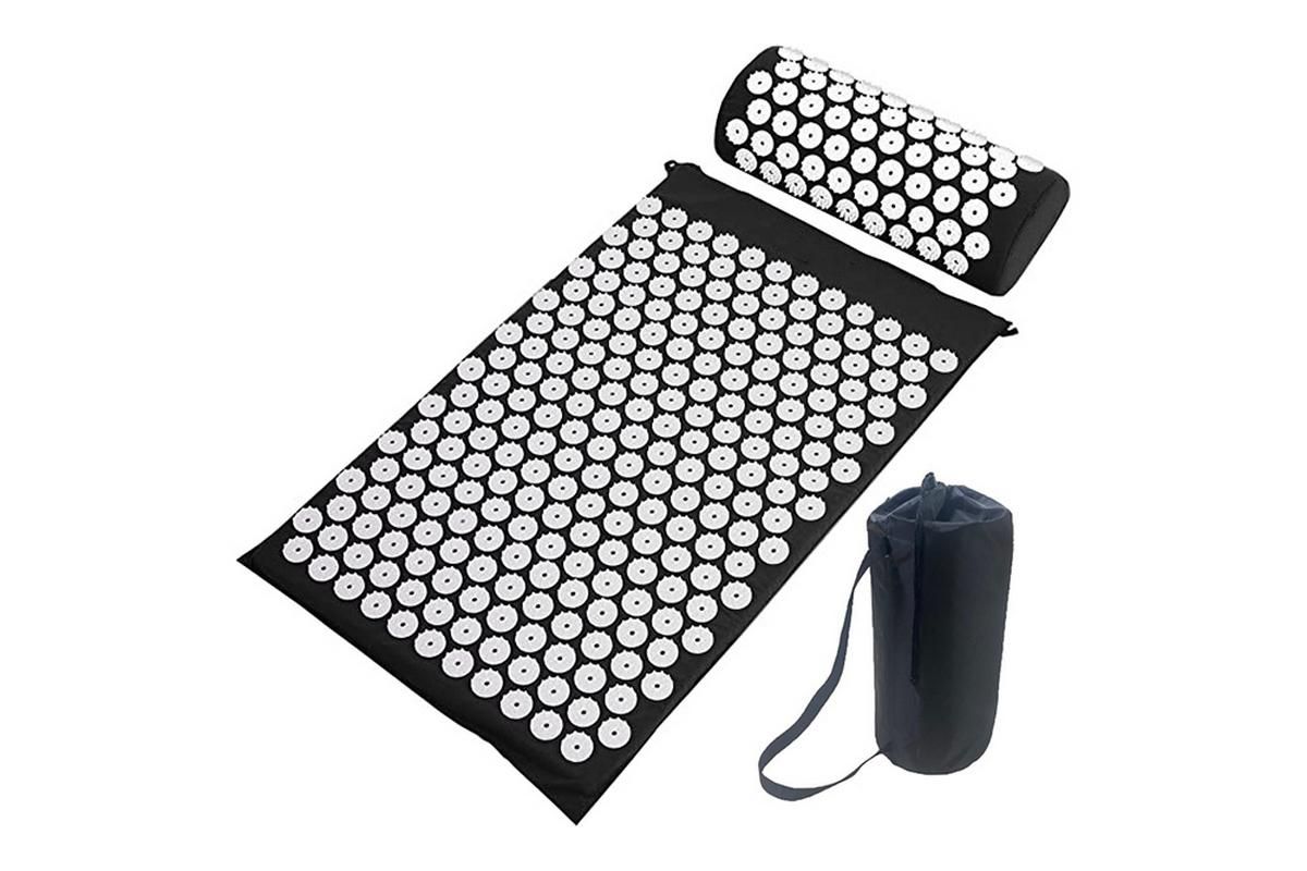 Body Massager Acupressure Cushion Mat(Black) Body Massager Acupressure Cushion Mat(Black)