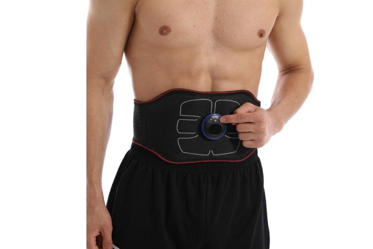 ABS Stimulator EMS Abdominal Muscle Trainer Smart Toning Belt for Home Workouts - M ABS Stimulator EMS Abdominal Muscle Trainer Smart Toning Belt for Home Workouts - M