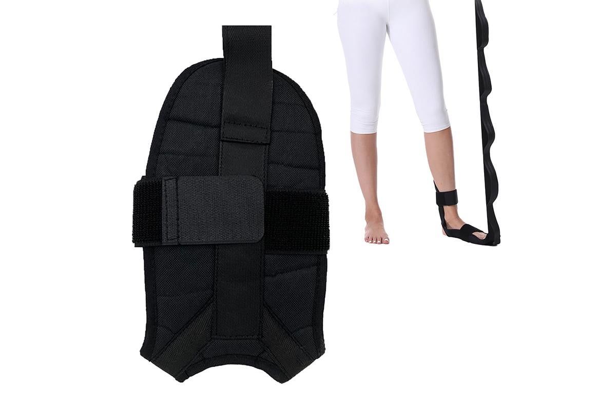 Hamstring Stretcher Stretching Strap Ligament Stretching Belt for Dancing Pilates Yoga Pain Relief -Black Hamstring Stretcher Stretching Strap Ligament Stretching Belt for Dancing Pilates Yoga Pain Relief -Black