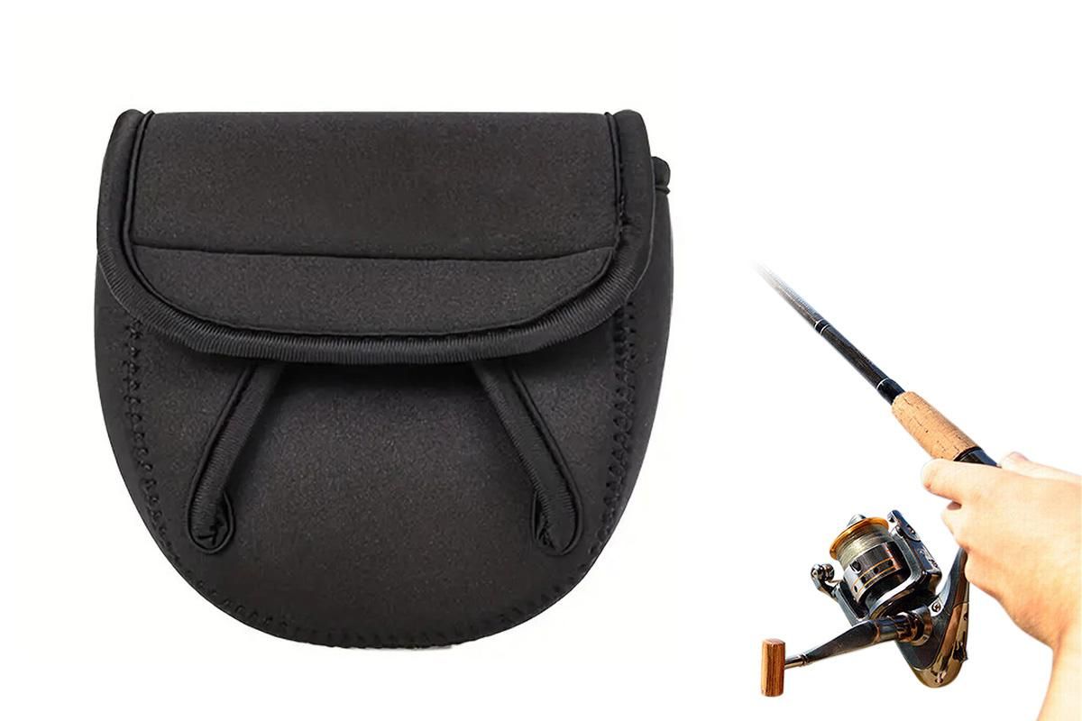 Spinning Reel Cover Case Bag Fits 1000 2000 4000 5000 8000 Series Spinning Reels - S Spinning Reel Cover Case Bag Fits 1000 2000 4000 5000 8000 Series Spinning Reels - S