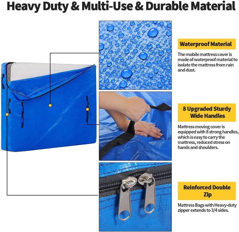 Mattress Bags for Moving and Storage