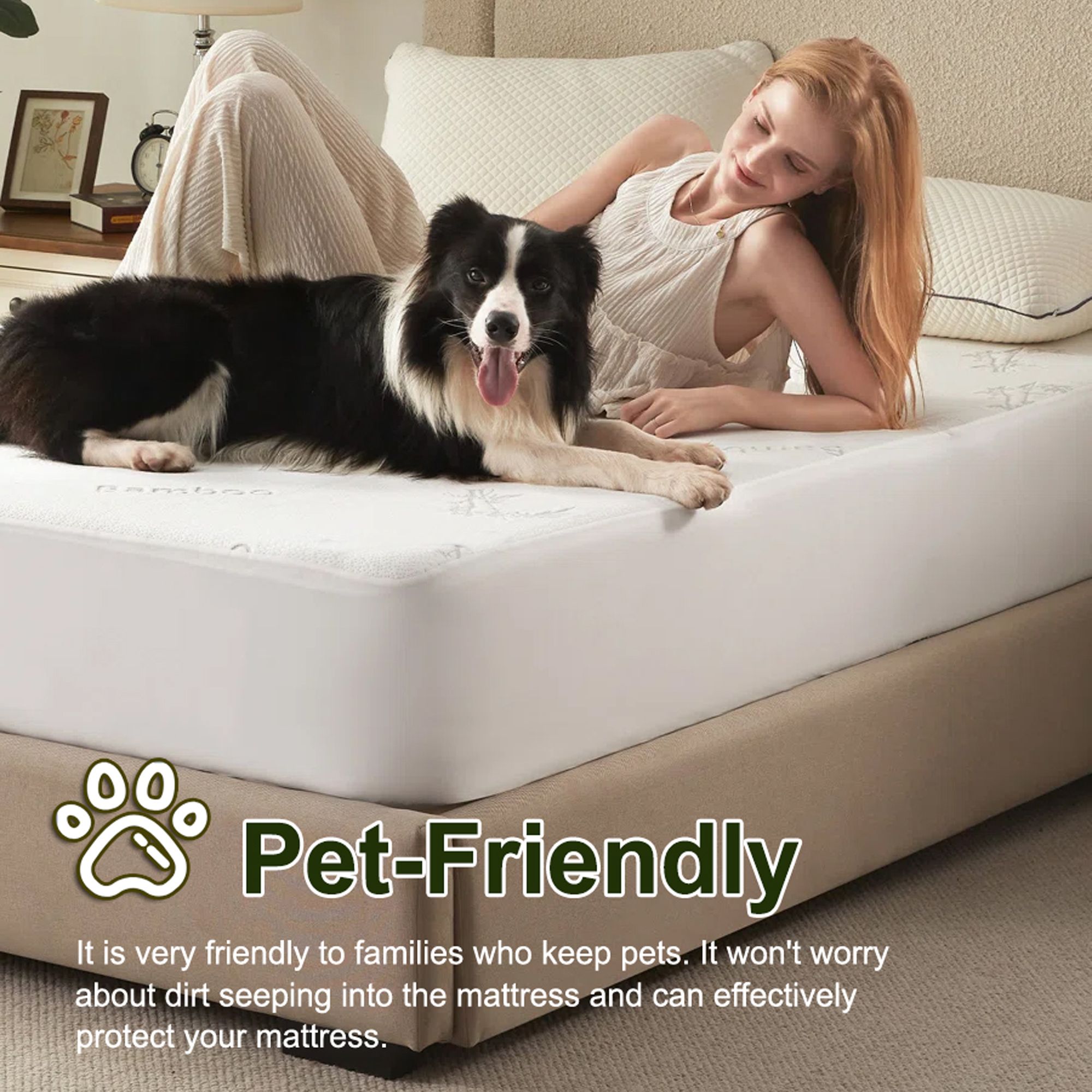 100% Waterproof Single Mattress Protector