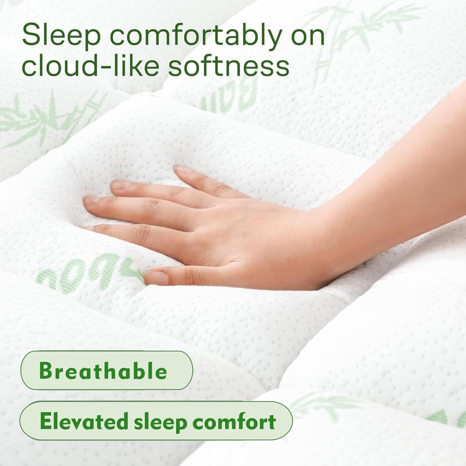 800GSM Mattress Topper Viscose Derived from Bamboo