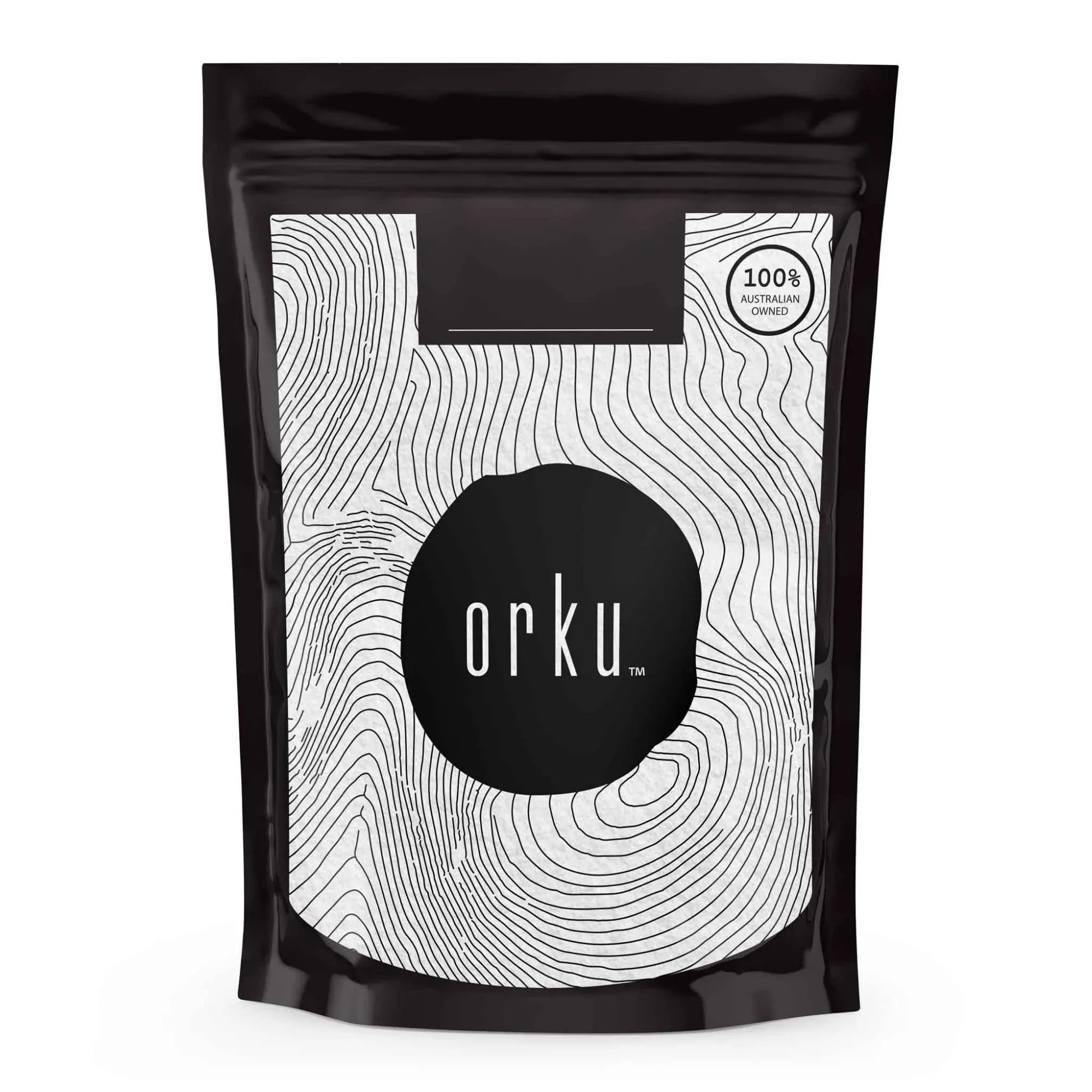 Orku 2Kg Taurine Powder - High Purity L-Taurine Amino Acid Ingredient