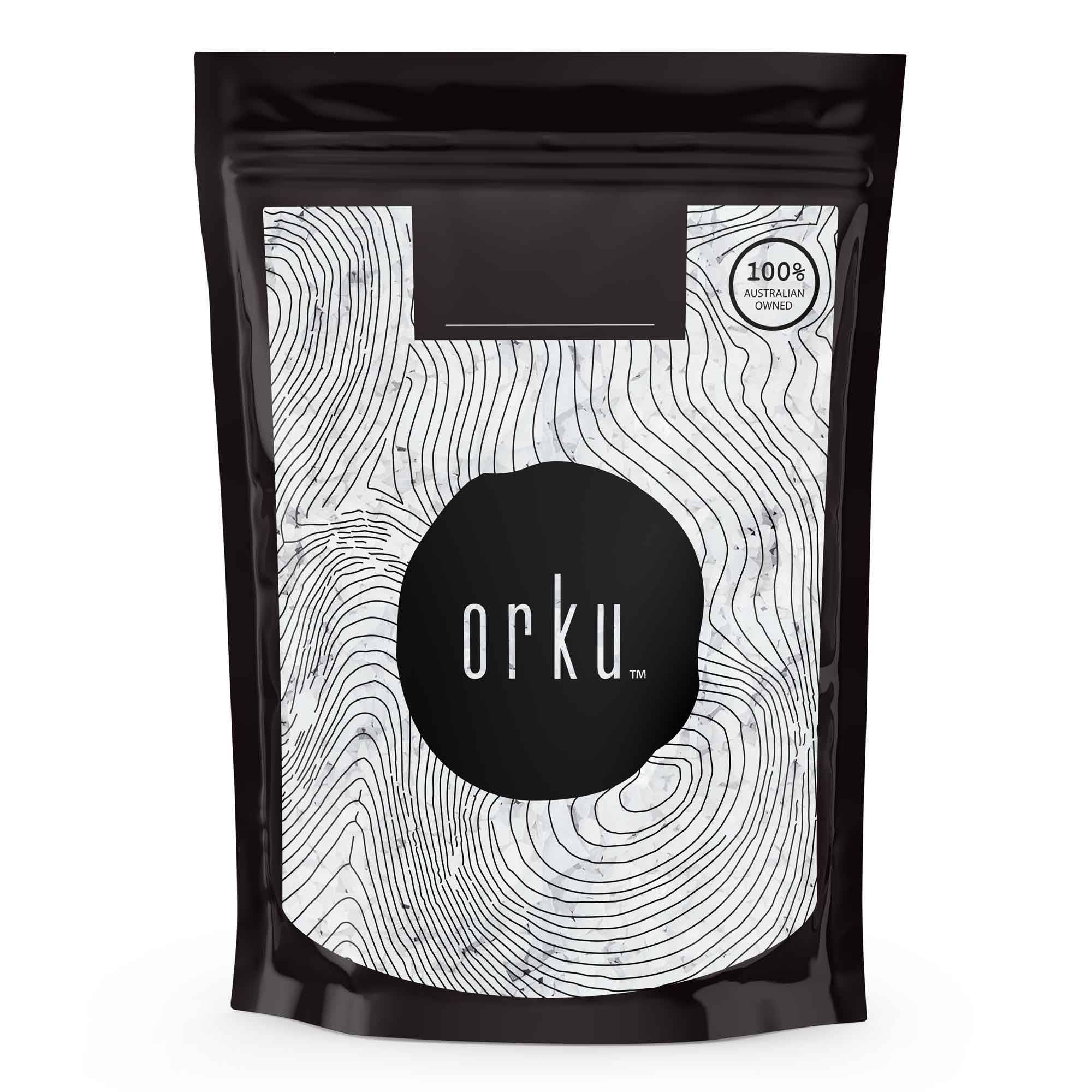 Orku 1Kg Magnesium Chloride Flakes Hexahydrate - FCC USP Spec Bath Salts