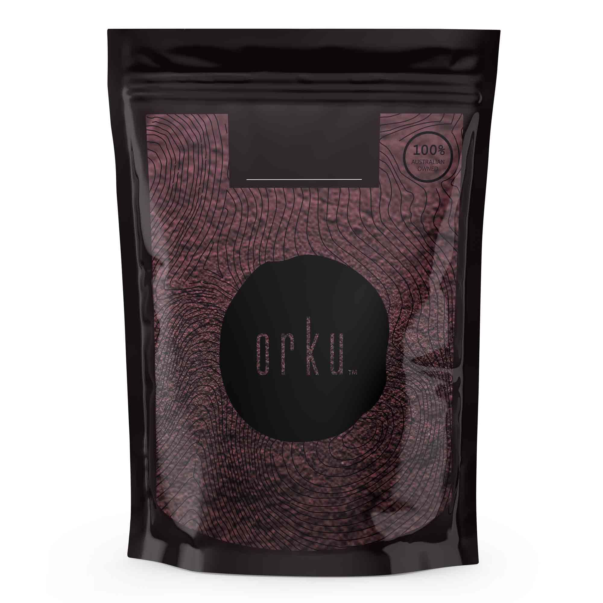 Orku 400g Organic Acai Powder Brazilian Berry Smoothie Bowl Ingredient