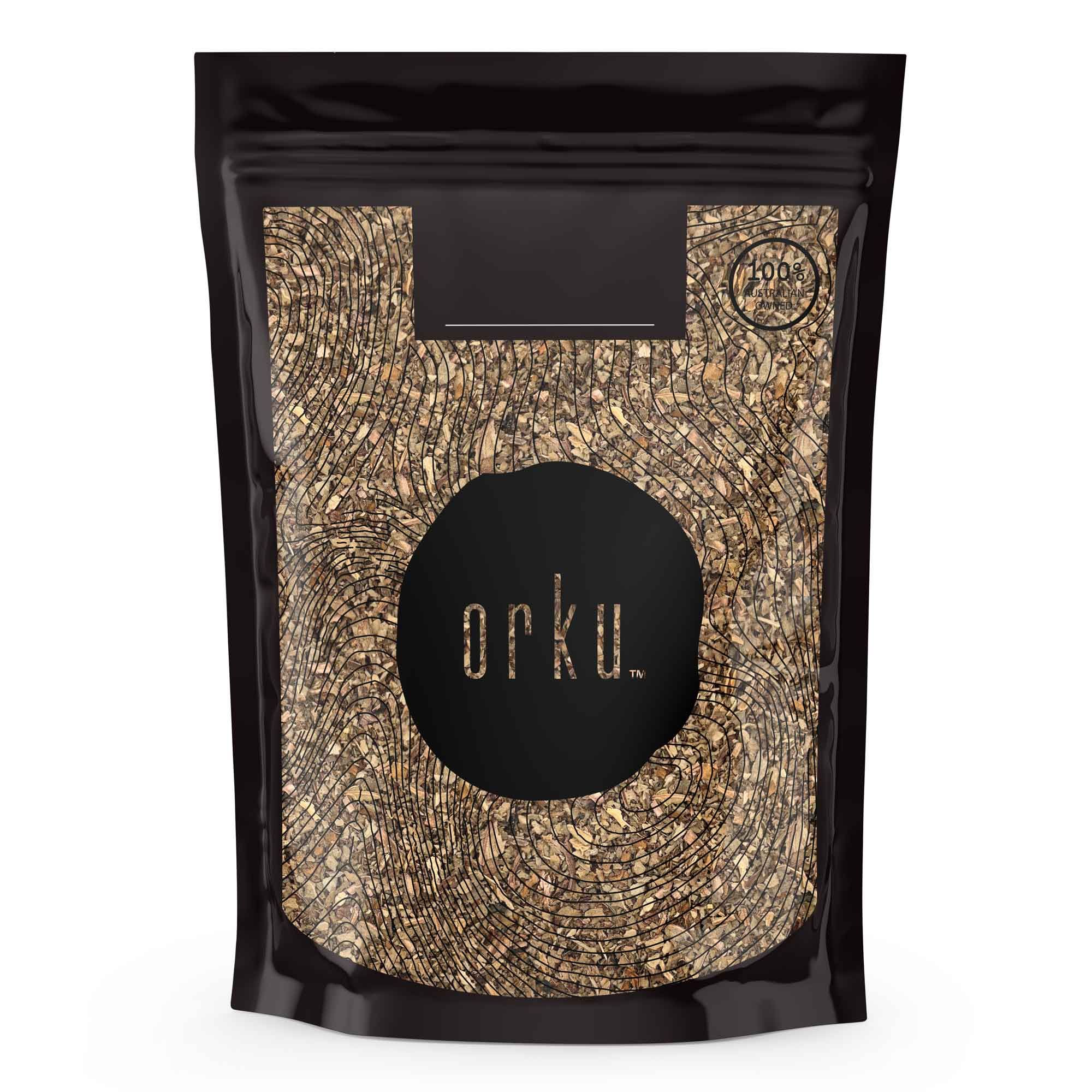 Orku 25g Organic Mullein Leaf - Dried Herbal Verbascum Thapsis