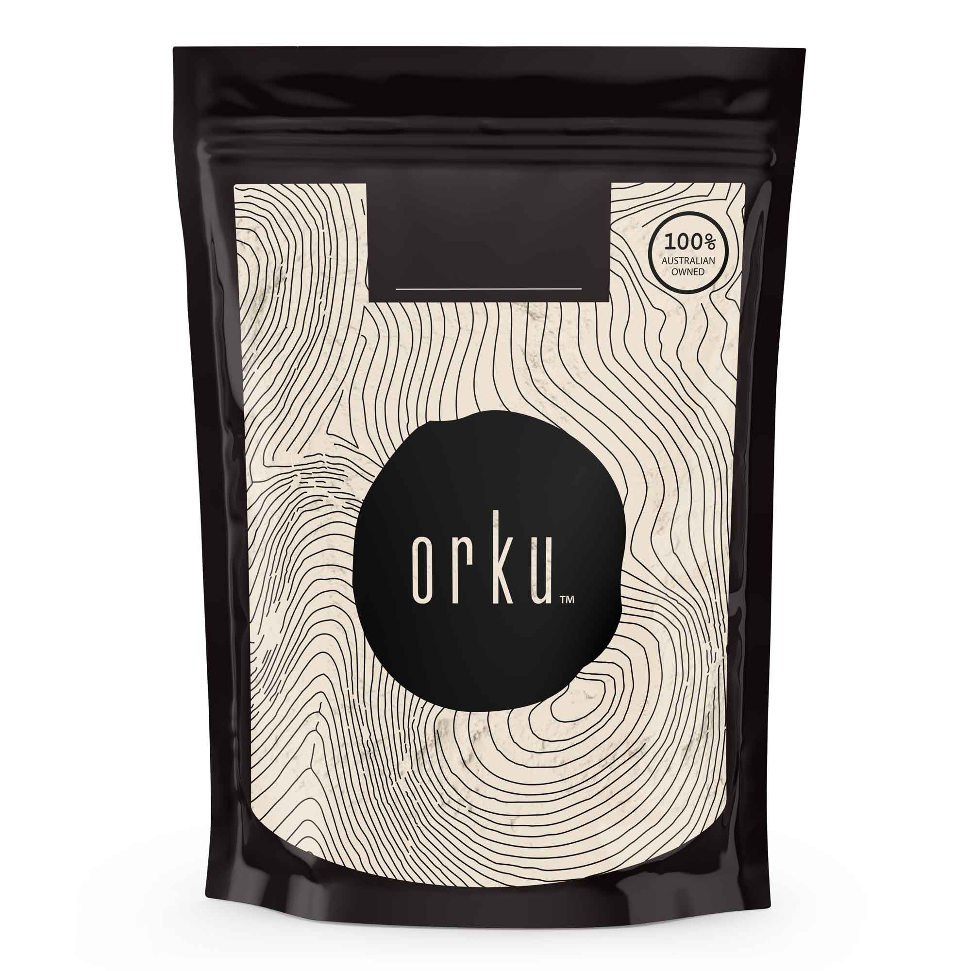 Orku 1Kg Xanthan Gum Thickener Pure Fine Powder 200 Mesh FCC E415 Food Additive