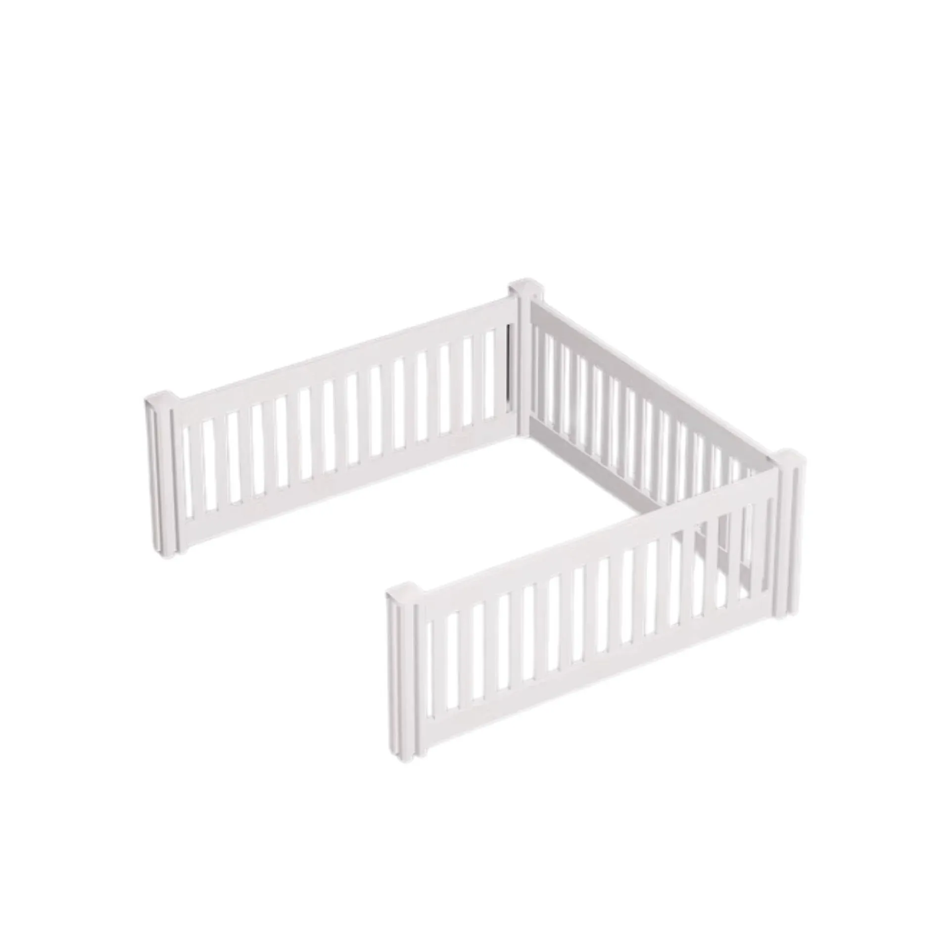 Rooster Farms 0.95m PVC Dog Play Pen Extension for Whelping Box 3 Side Enclosure