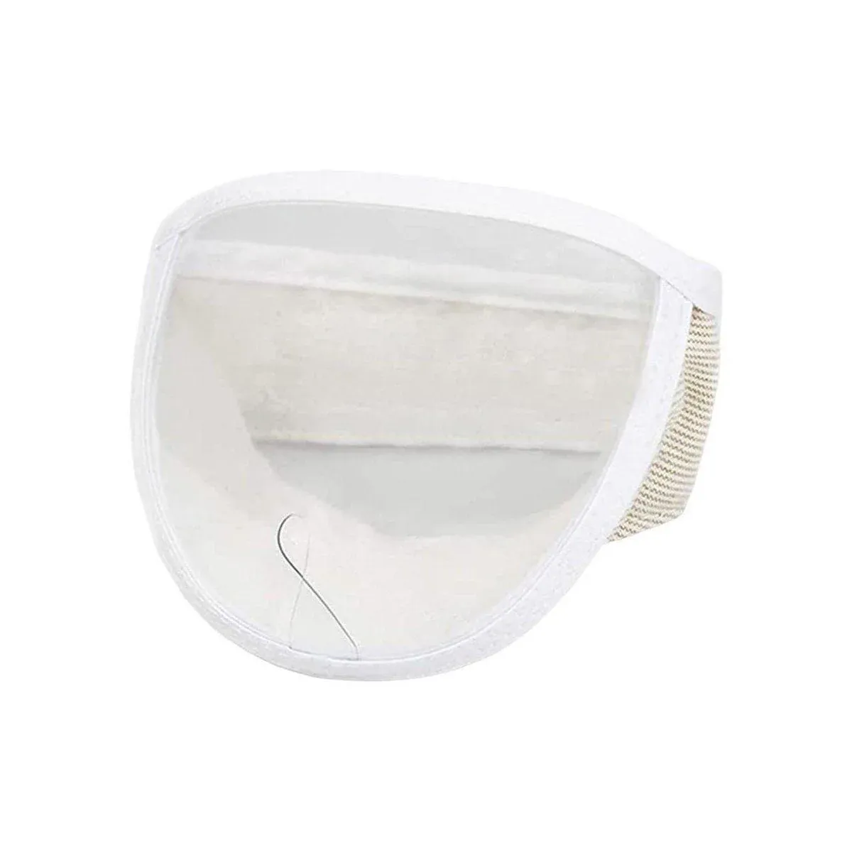 Breathable Pet Headgear Clear Cat Dog Mask Anti Bite Scratch Protective Gear - M