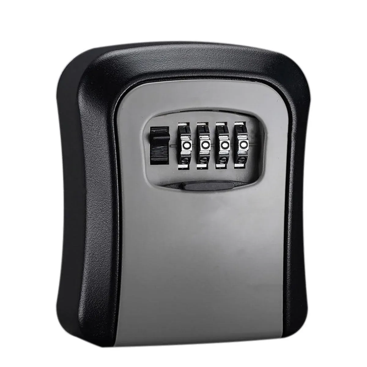 Combination Key Box with Combination Lock for Home Office Security Storage - Grey