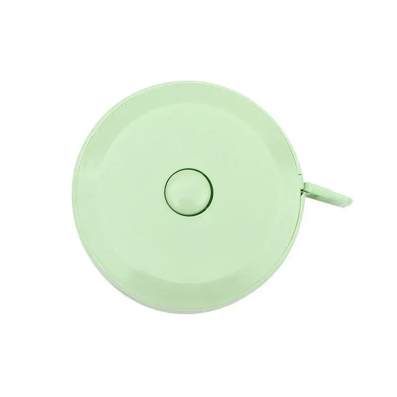 Retractable Tailor Tape Measure 150cm Soft Body Measuring Sewing Ruler - Green