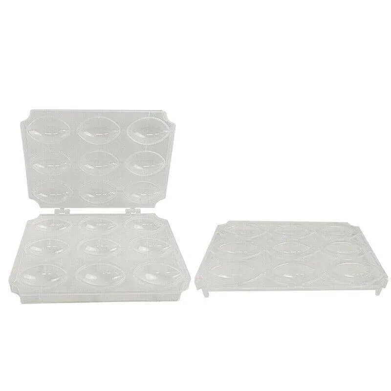 Meatball Maker Manual Meatloaf Mold Kibbeh Maker Press Minced Processor Tool - 9 Holes Clear