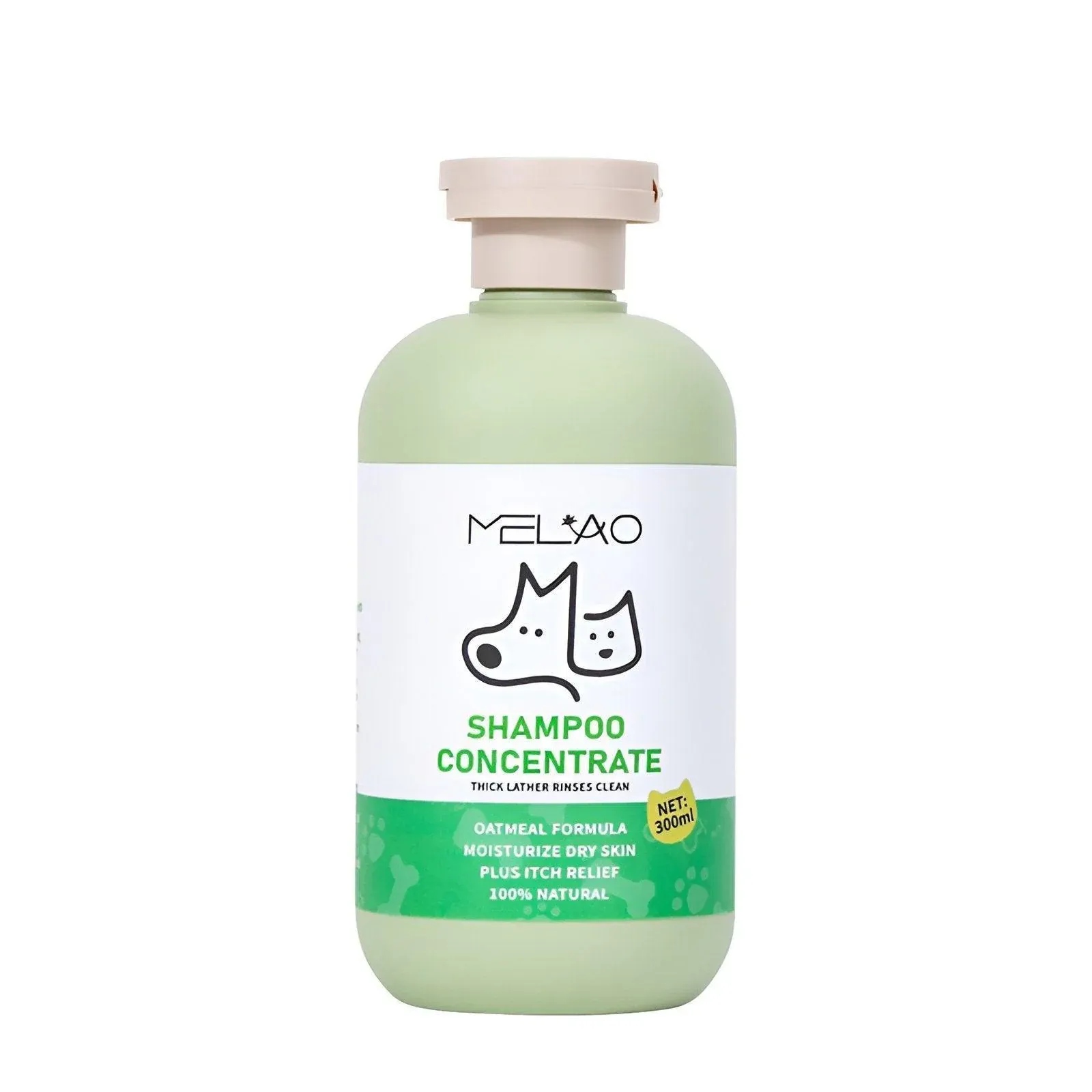 Pet Body Soap Bath Lotion Hair Protecting Knotted Cat Dog Shampoo Conditioner - Shampoo-300ml