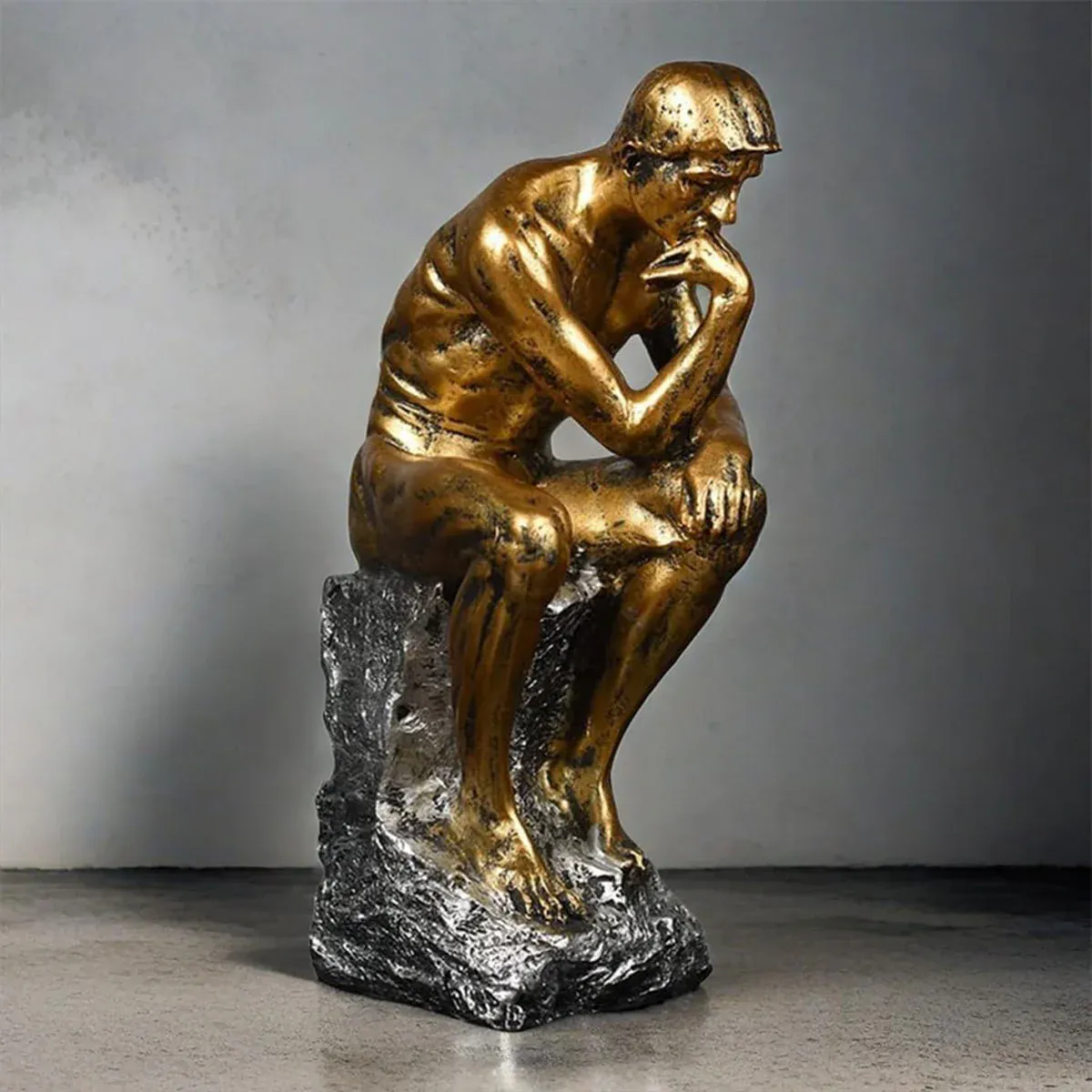 Resin Sculpture Home Decor Ornament Tabletop Figurine Modern Decorative Statue
