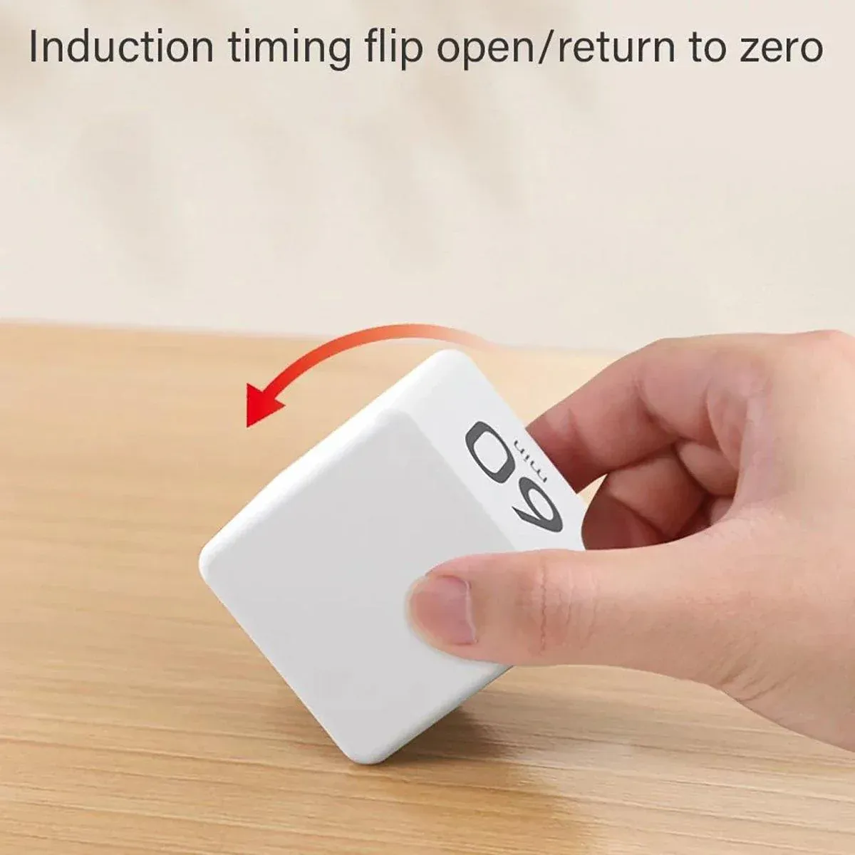 Cubic Timer for Students Time Management Study Exercise Reminder Tool Adjustable - 15-20-30-60