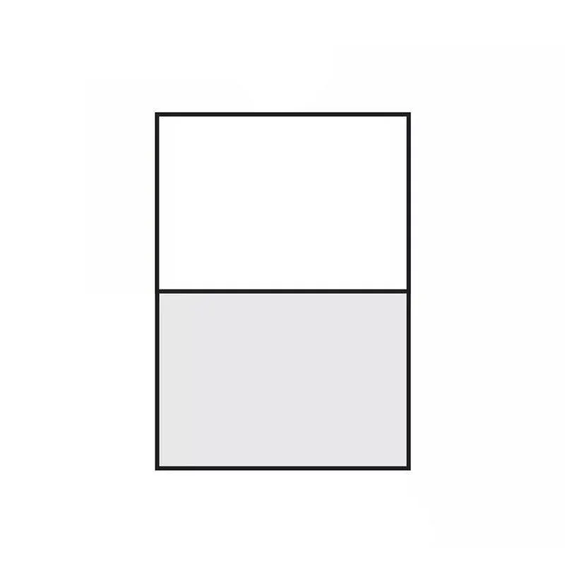 A4 Self Adhesive Sticker Paper Sheet Label Laser Inkjet Print Mailing Address - White Glossy 2x1 *20 PCS