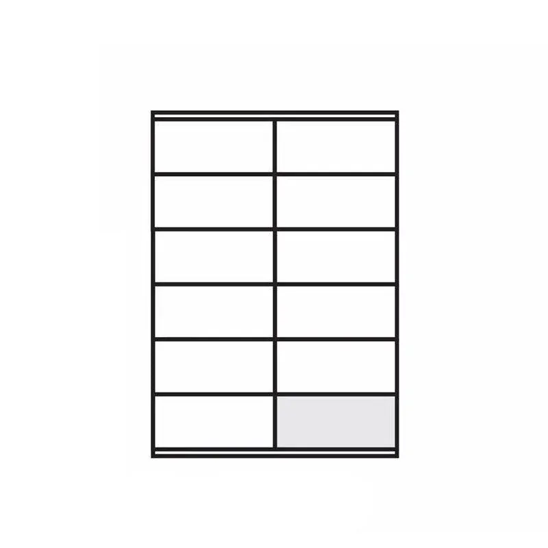 A4 Self Adhesive Sticker Paper Sheet Label Laser Inkjet Print Mailing Address - White Matte 2x6 *20 PCS