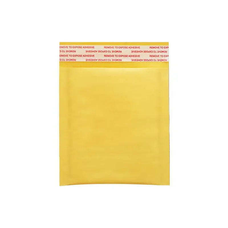 25PCS Poly Bubble Mailer Yellow Colour Multi-Size Plastic Padded Bag - 25PCS-23*29CM