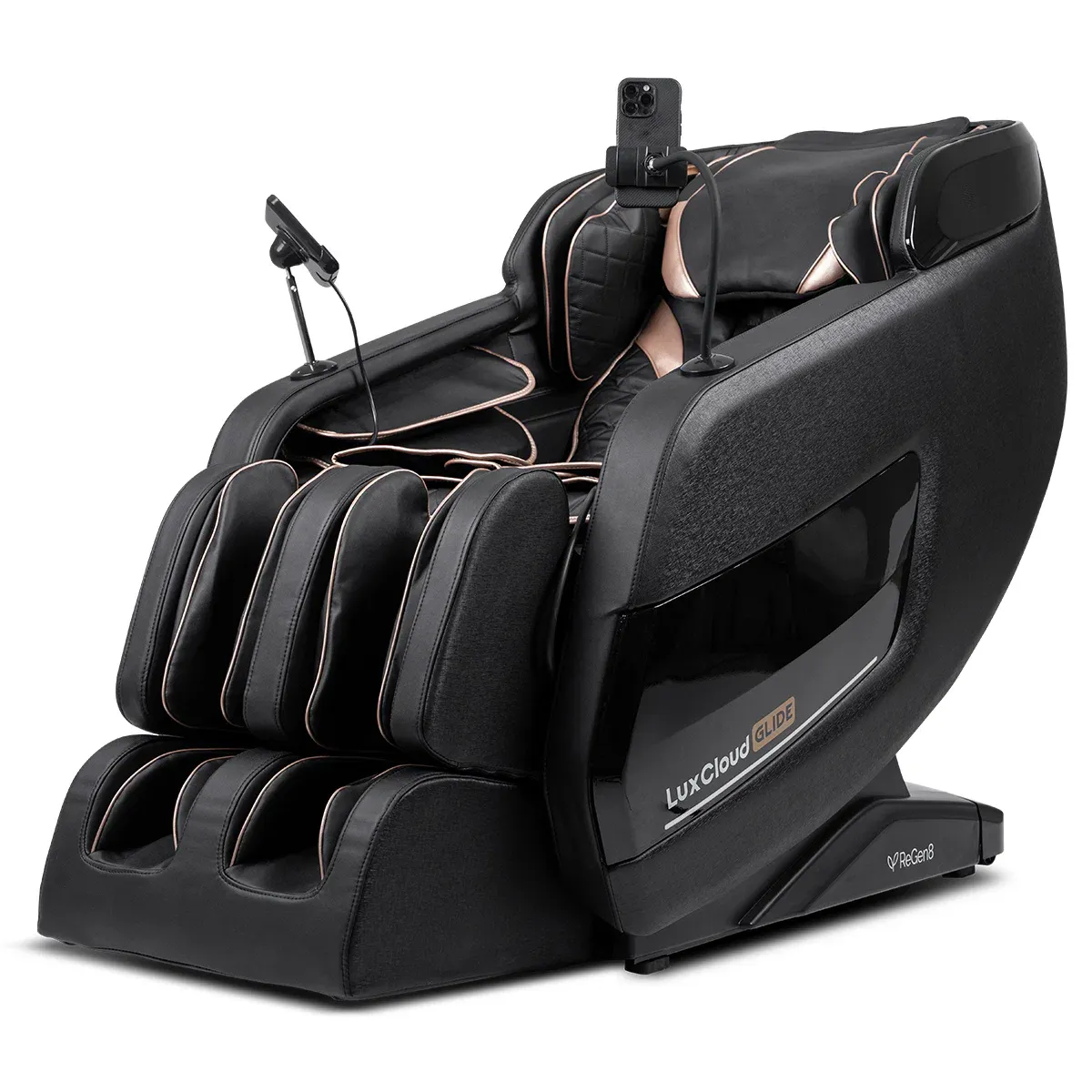 ReGen8 LuxCloud Glide - Zero Gravity Heated Massage Chair with Full Size SL Track