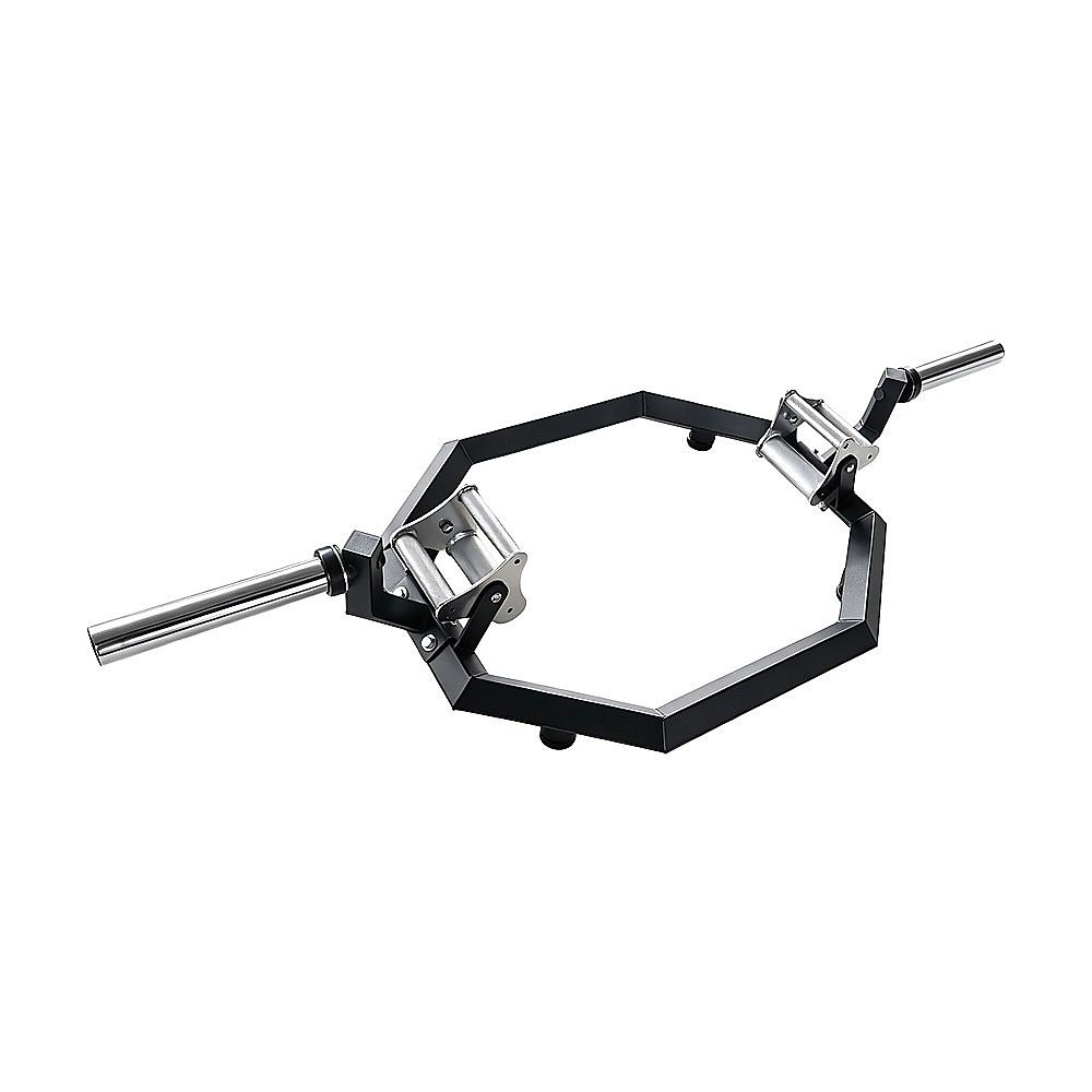 Fitness EZ Load Hex Trap Bar with Knurled Tri Grip