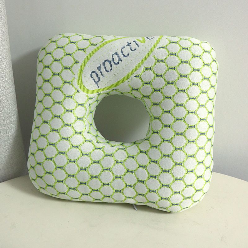 Green Ear Piercing Pillow - Soft Side Sleeper Cushion with Hollow Center for Pressure Relief Green Ear Piercing Pillow - Soft Side Sleeper Cushion with Hollow Center for Pressure Relief